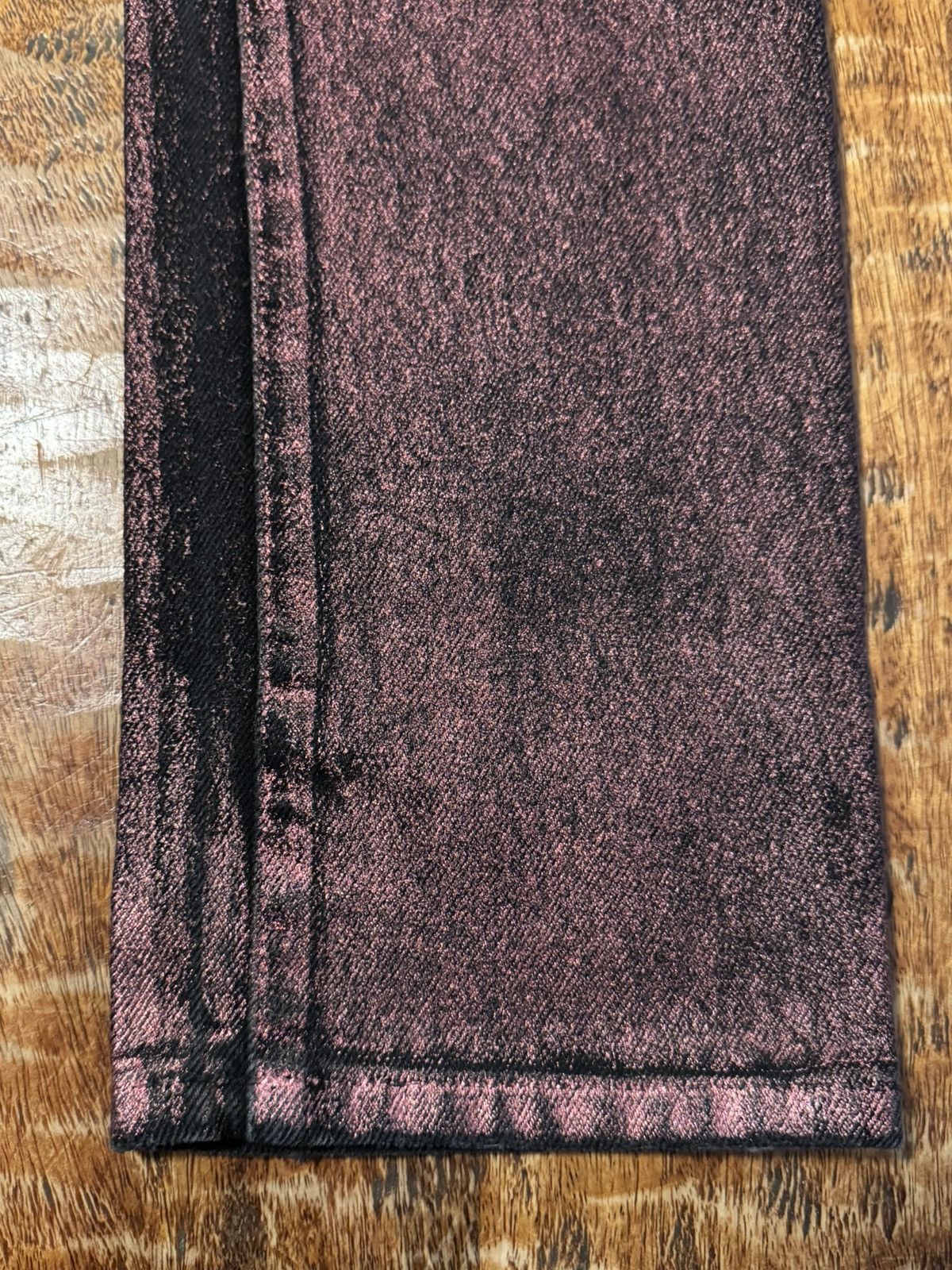Sp5der Metallic Wash Pink and Black Jeans 26 Size US 26 / EU 42 - 5 Thumbnail