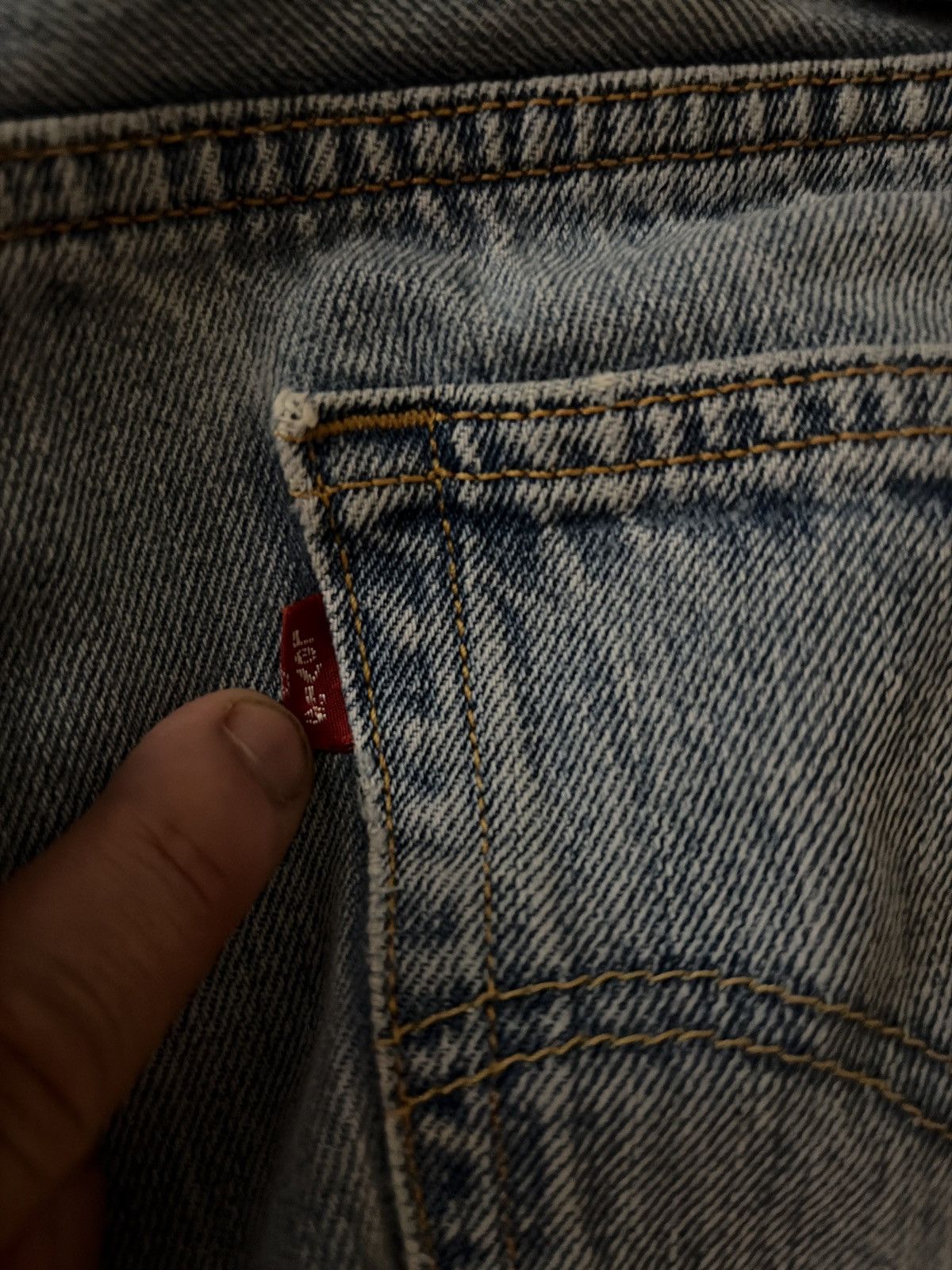 Levi's levis 501 blue jeans Size US 36 / EU 52 - 7 Thumbnail