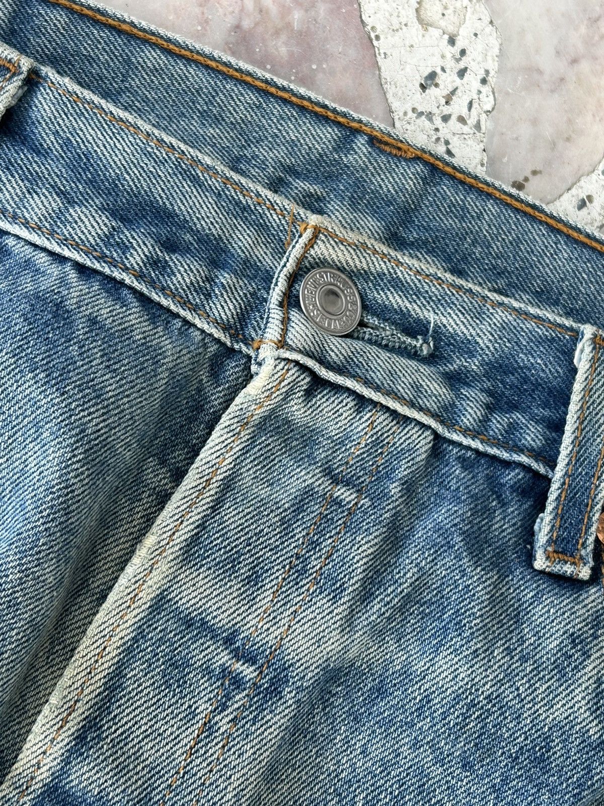 Levi's Levis 501xx Ripped Japan Denim Size US 35 - 7 Thumbnail