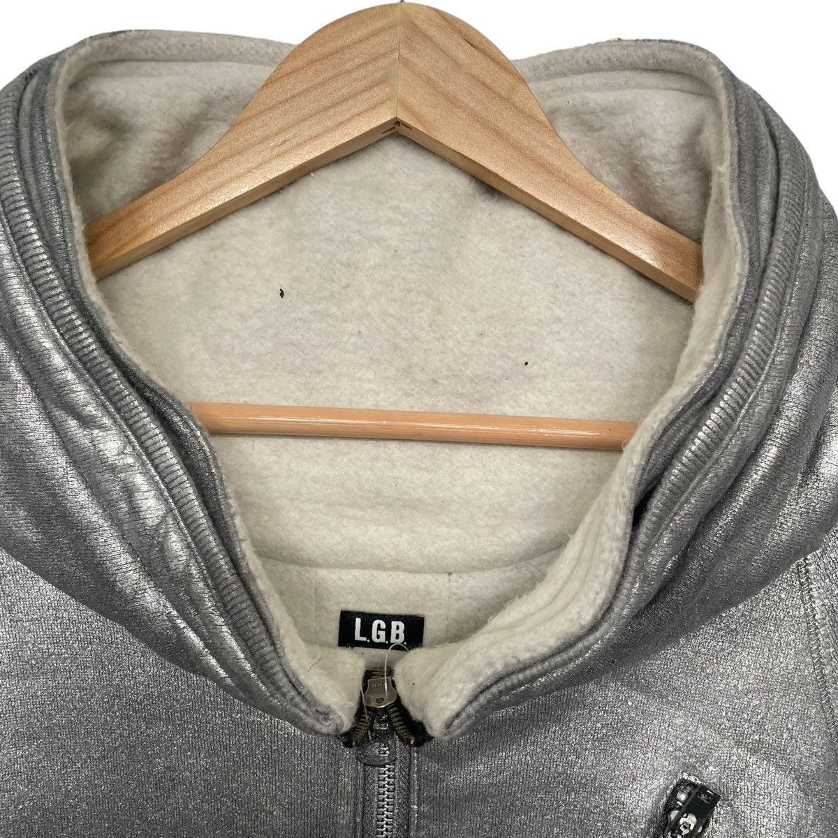 Le Grande Bleu (L.G.B.) Lgb metallic bono jacket | Grailed