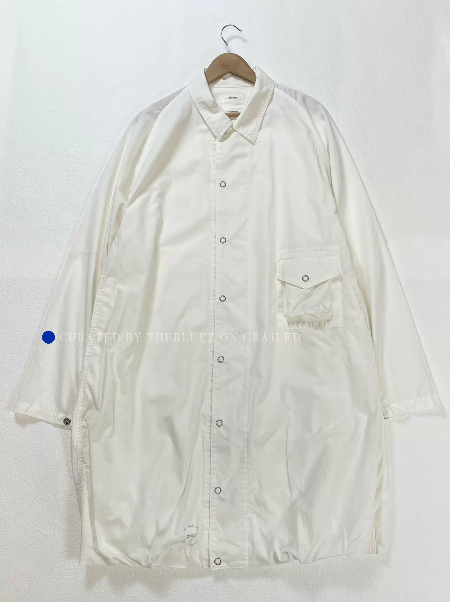 Visvim Four Winds Coat with Drop Shoulder Design Size US L / EU 52-54 / 3 - 1 Thumbnail