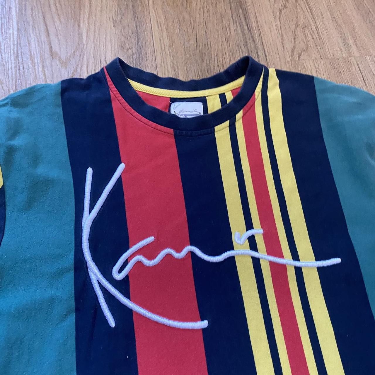 Karl Kani Karl Kani Vintage y2k Boxy Multicolour Stripes Size US L / EU 52-54 / 3 - 2 Thumbnail