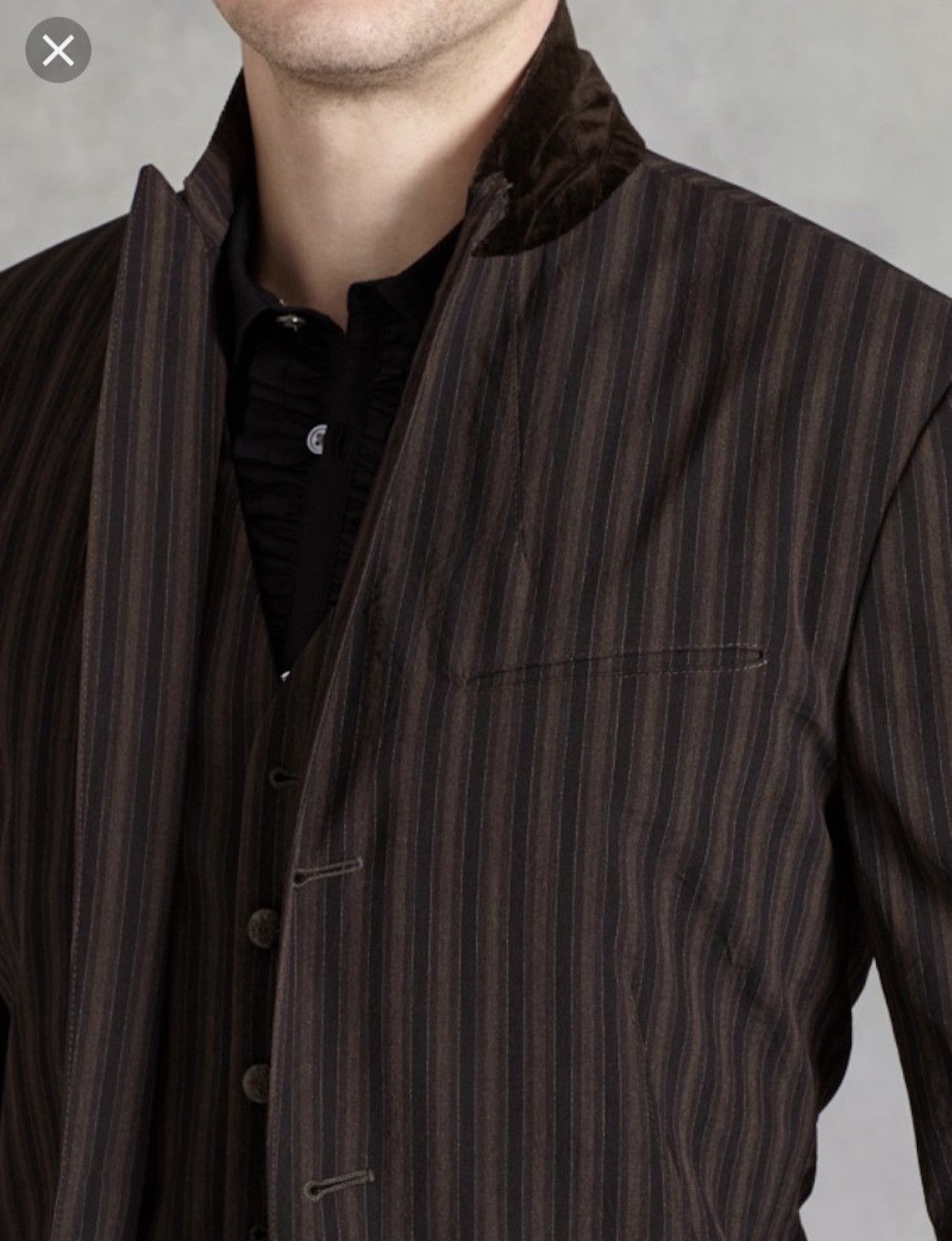 John Varvatos Vintage stripe jacket. 48 Size US M / EU 48-50 / 2 - 13 Thumbnail