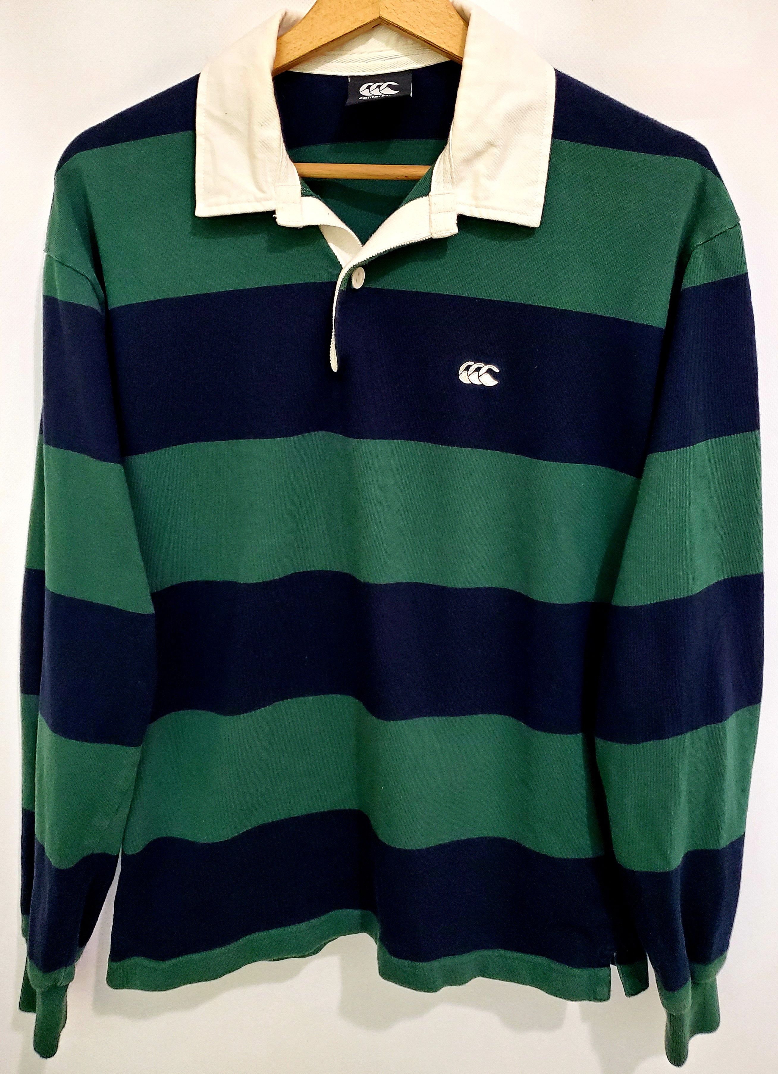 Canterbury of New Zealand × Vintage Vintage Canterburry Rugby Longsleeve Striped size M Size US M / EU 48-50 / 2 - 1 Thumbnail