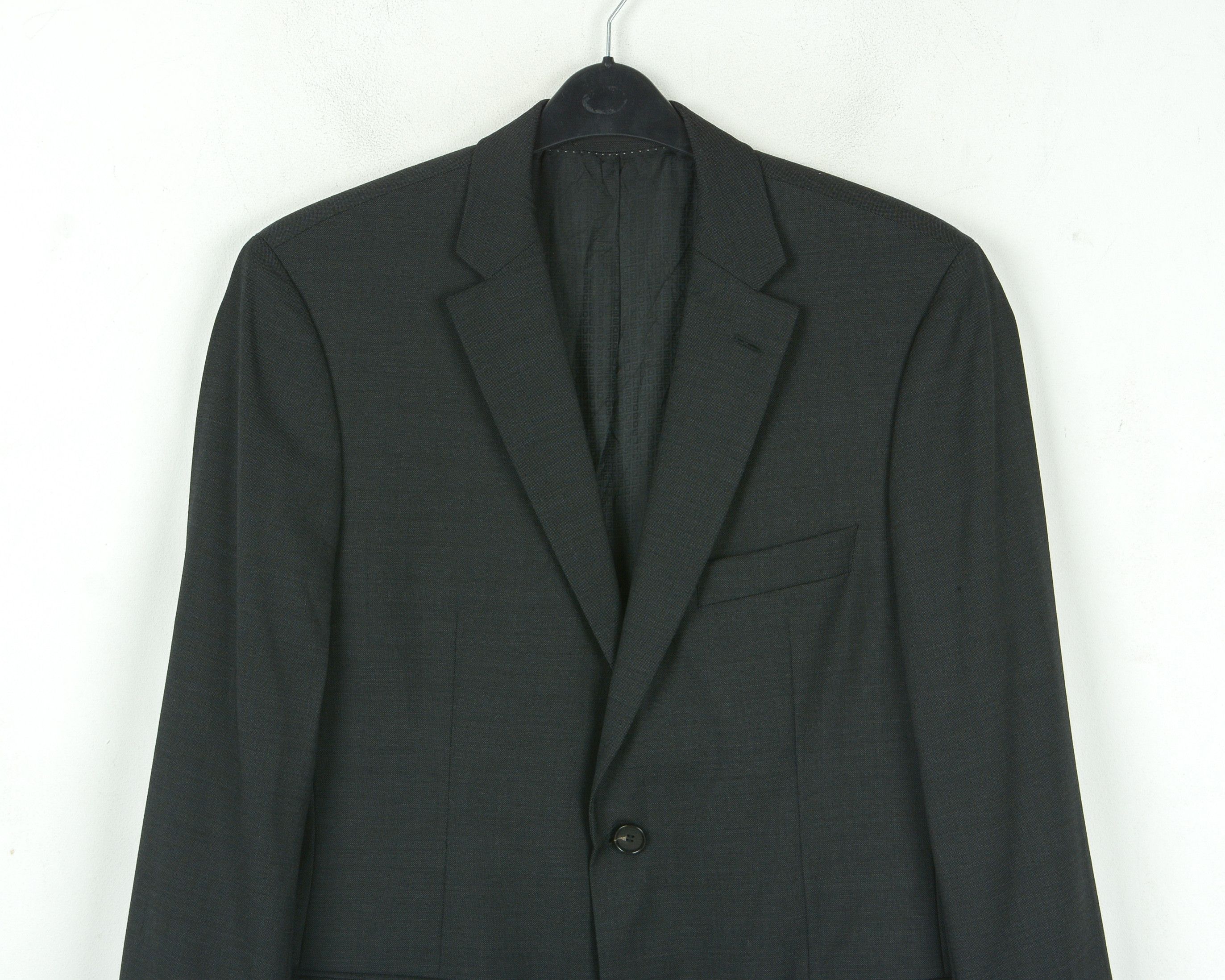 Hugo Boss Pasini2/Movie2 Men UK 40 US Wool Blazer Coat Jacket EU 50 Size 40R - 2 Thumbnail