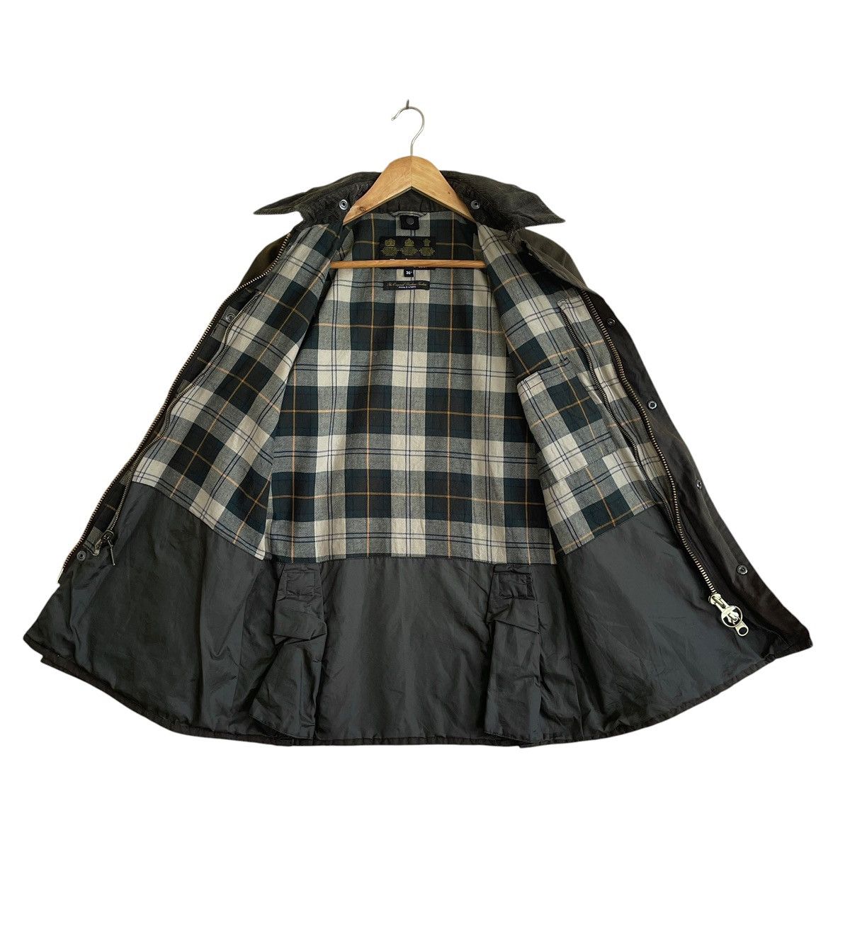 Barbour Very Rare Vintage Brand Barbour Bedale Waxed Jacket 1990s Size US M / EU 48-50 / 2 - 3 Thumbnail