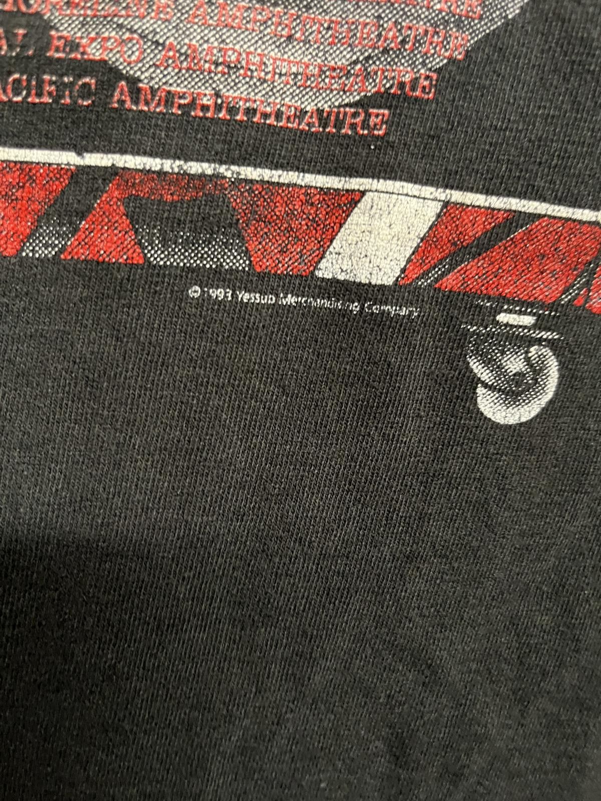 Designer Vintage Van Halen Tour Tee - 19993 World Tour T-shirt -XL Size US XL / EU 56 / 4 - 6 Thumbnail