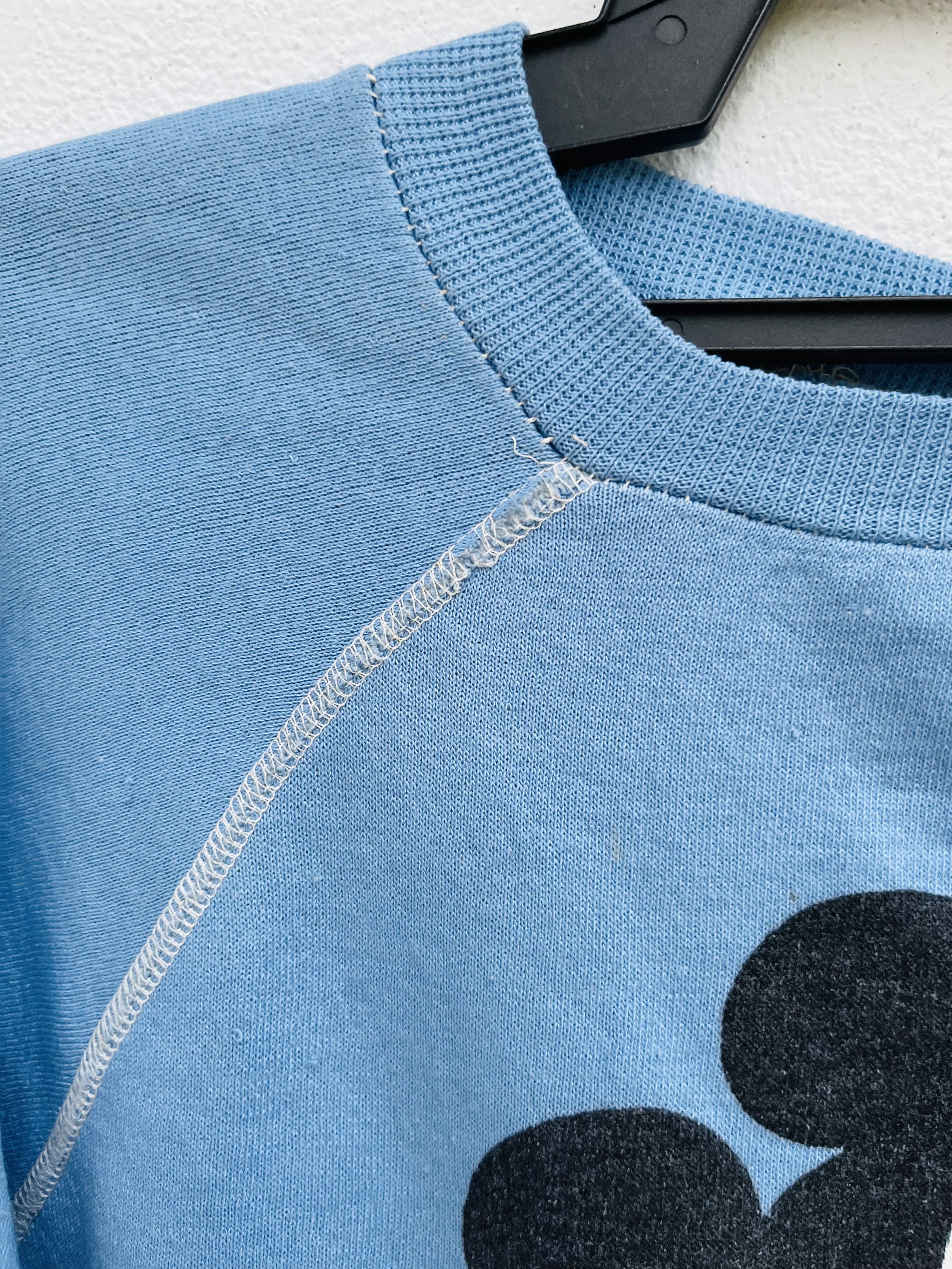 Mickey Mouse × Vintage Vintage 80s Mickey Mouse Sky Blue Streetwear Fashion Size US S / EU 44-46 / 1 - 8 Thumbnail