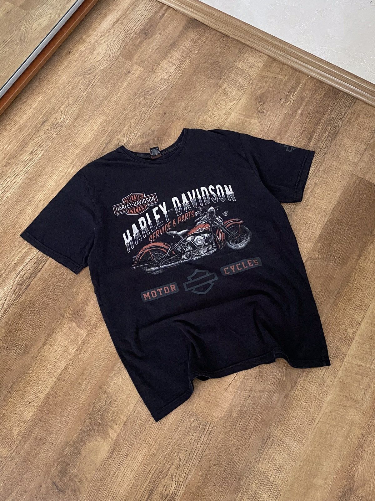 Harley Davidson × Vintage Vintage Harley Davidson 00s Graphic Tee Size US M / EU 48-50 / 2 - 2 Thumbnail