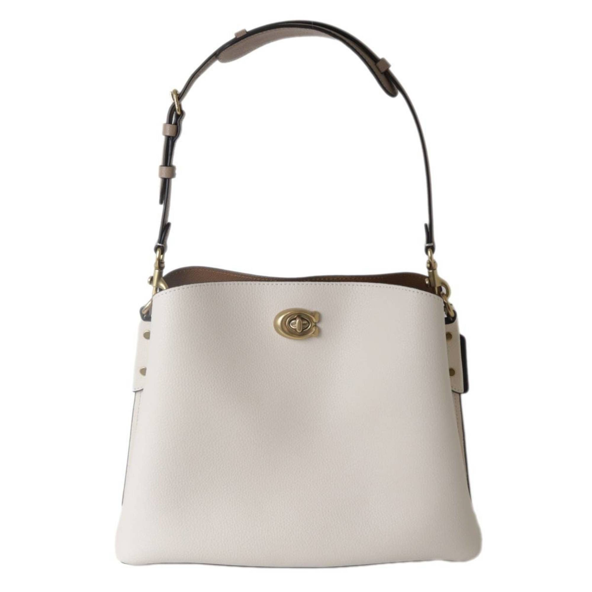 image of Coach Willow Ivory 2Way Shoulder Bag Handbag C2590, Women's