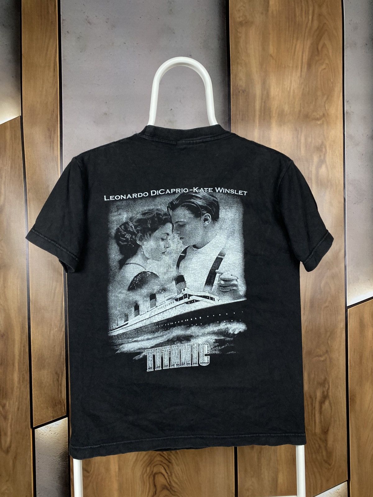 Vintage 🍿Vintage 90s T-Shirt Titanic Y2K Kate Winslet Leonardo Dica🍿 Size US M / EU 48-50 / 2 - 2 Thumbnail