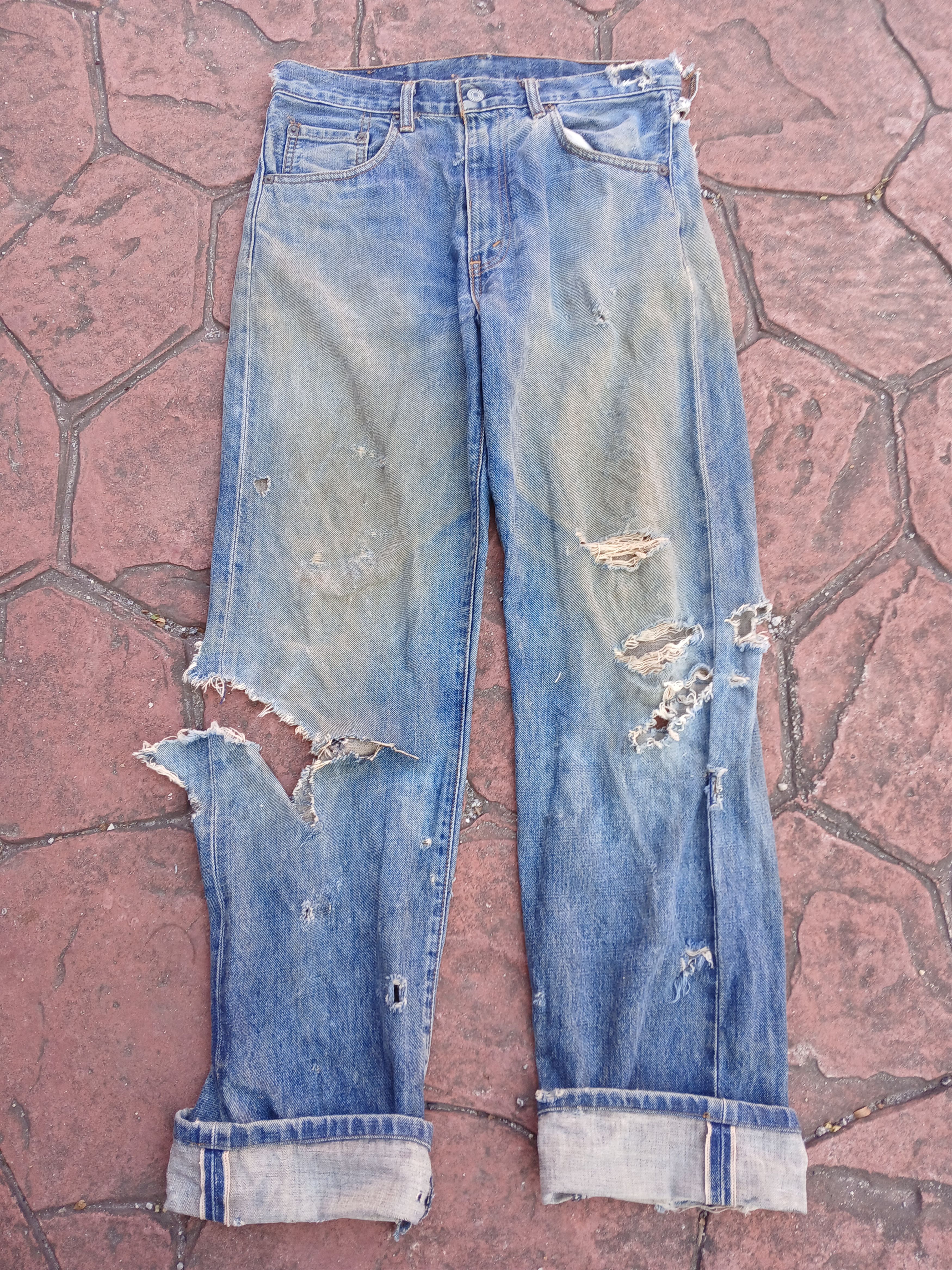 Levi's Vintage Clothing Levis 501 vintage Big E Size US 29 - 1 Thumbnail