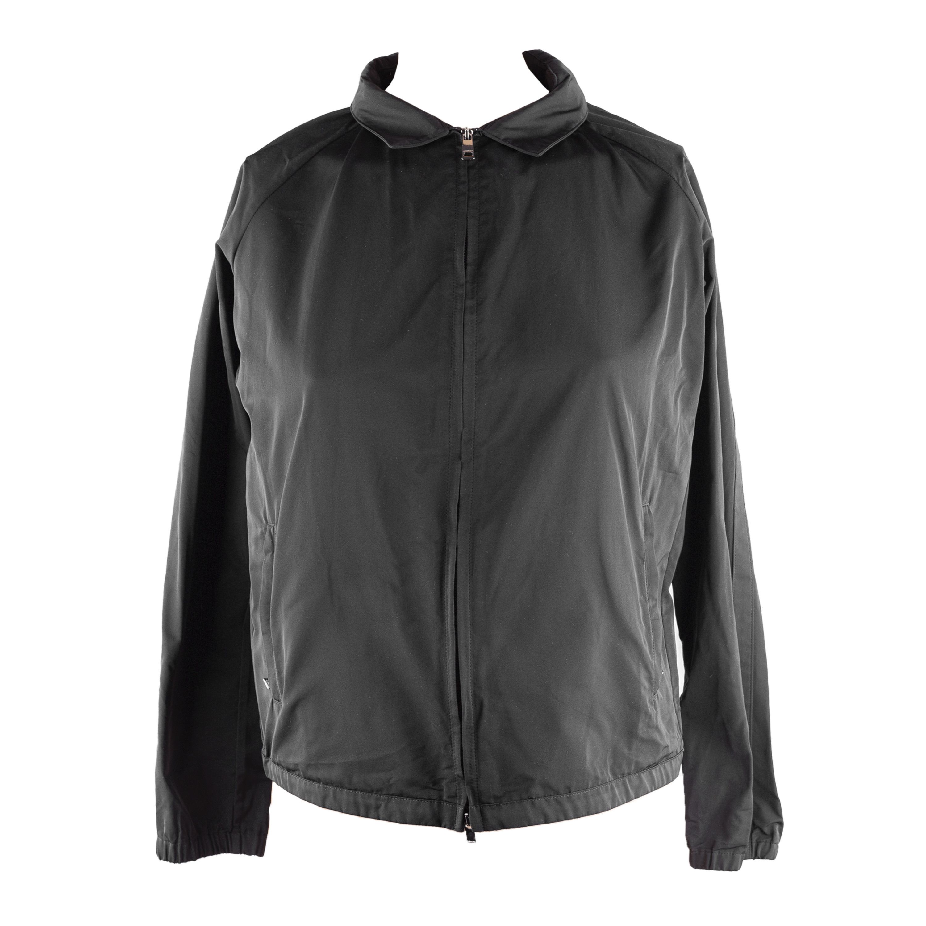 Jil Sander JIL SANDER Vintage Black Coach Jacket (M) Size M / US 6-8 / IT 42-44 - 1 Thumbnail