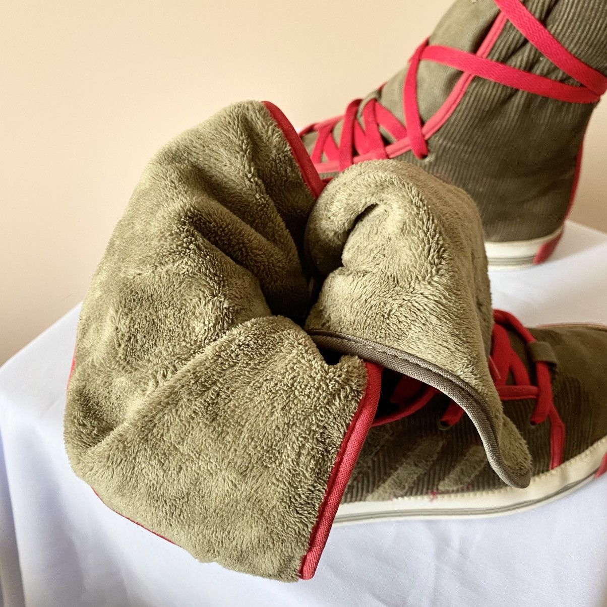 Adidas × Japanese Brand Japan Adidas Velvet Yohji Yamamoto Style Racing Boxing Shoes Size US 5.5 / EU 38 - 7 Thumbnail