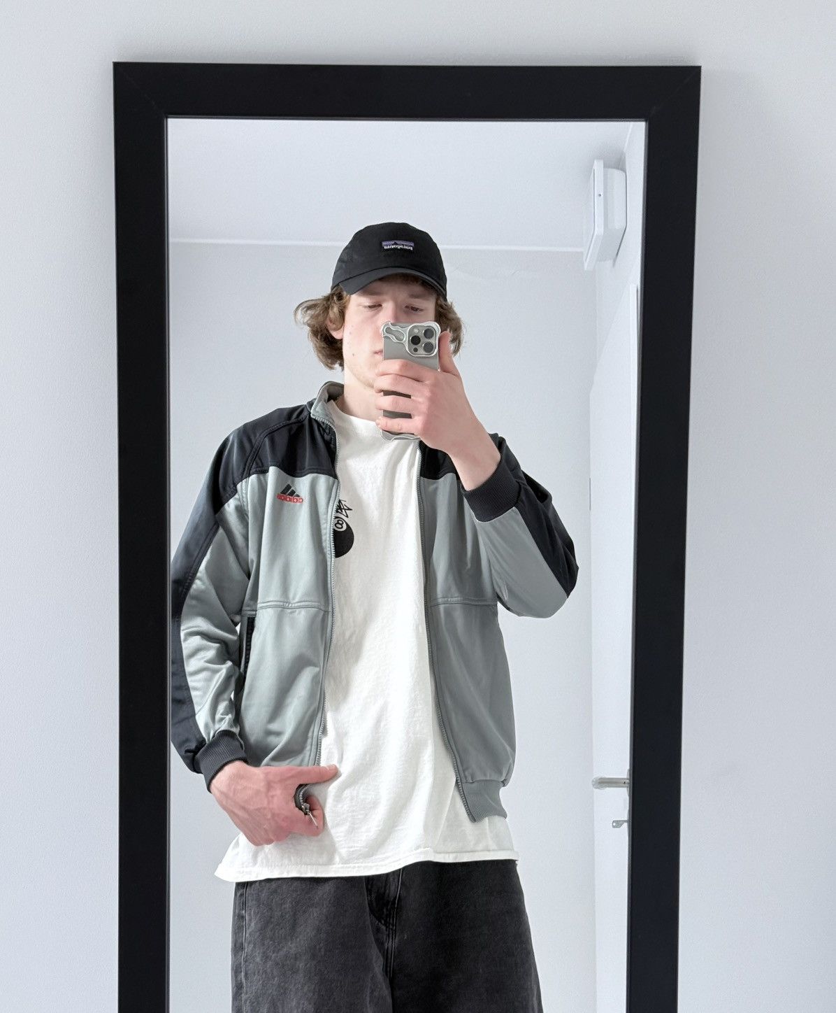 Adidas Vintage Adidas y2k avantgarde streeetwear rare track jacket Size US M / EU 48-50 / 2 - 7 Thumbnail