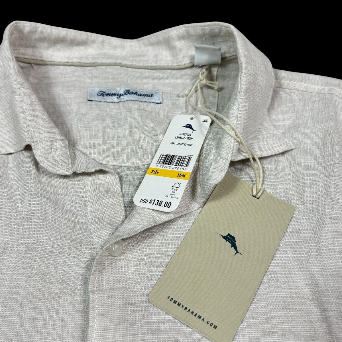 Tommy Bahama NWT Tommy Bahama Linen Long Sleeve Casual Shirt Medium Size US M / EU 48-50 / 2 - 6 Thumbnail
