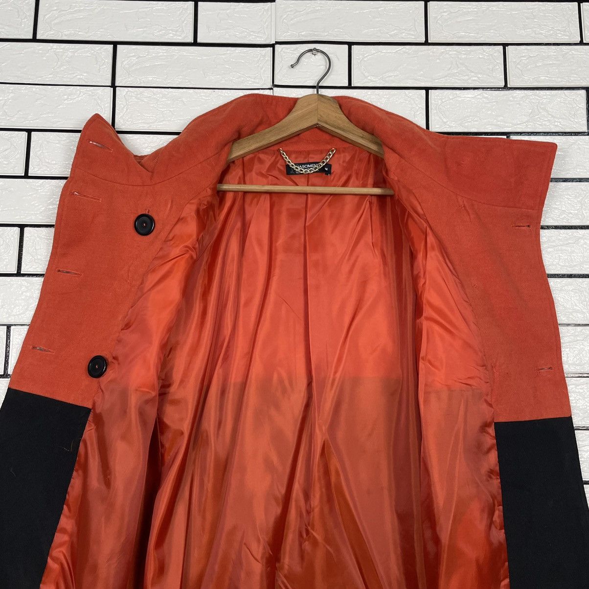 Rinascimento Two Tone Double Breasted Women Coat