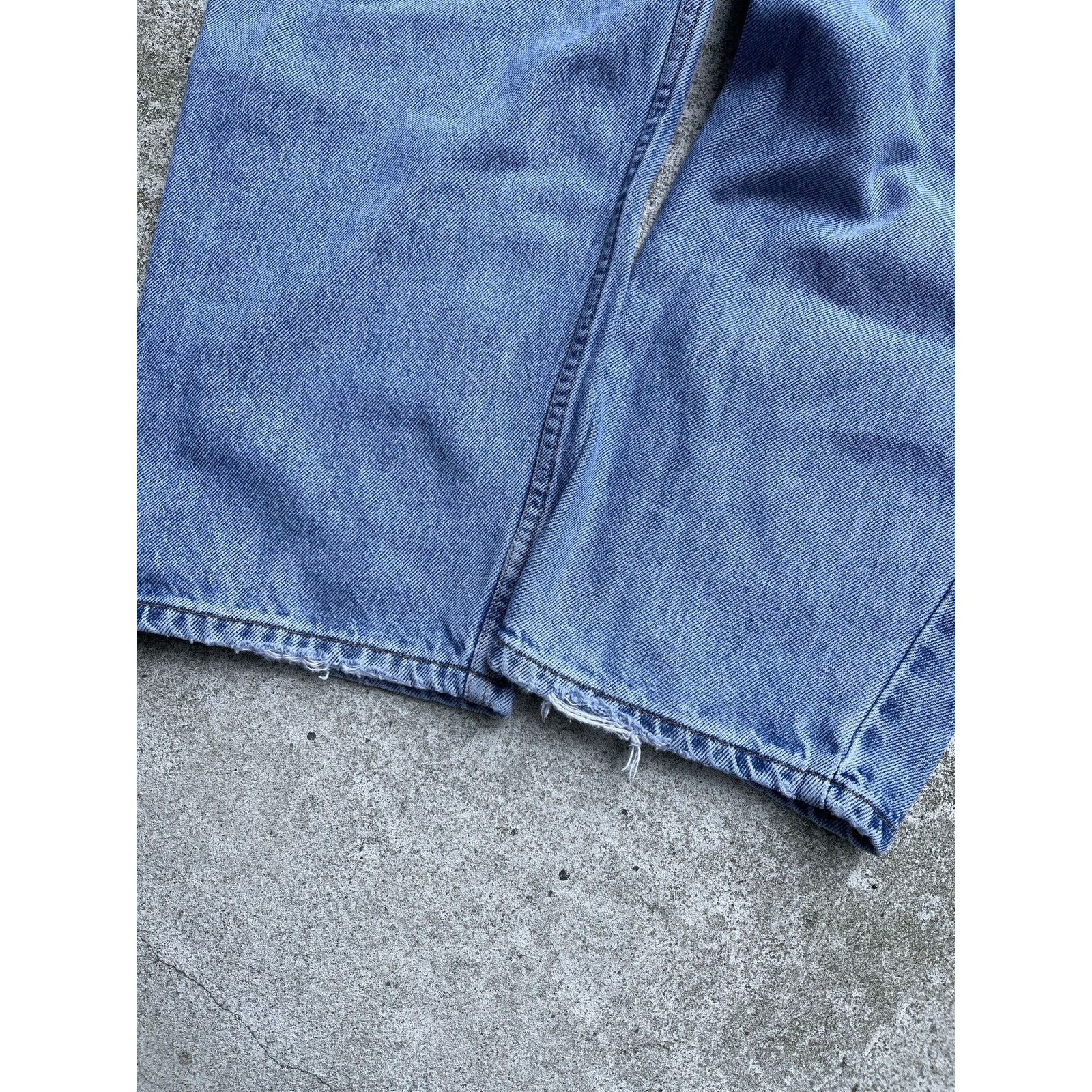 Levi's VINTAGE LEVI’S 550 LIGHT WASH DENIM JEANS Size US 35 - 10 Thumbnail