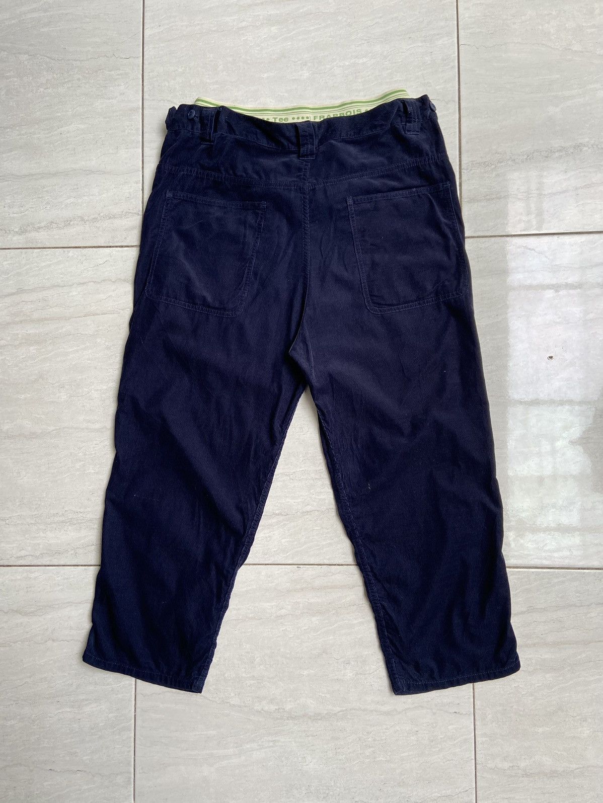 Frapbois × Hysteric Glamour × Issey Miyake FRAPBOIS Navy Long Pants Size US 31 - 7 Thumbnail