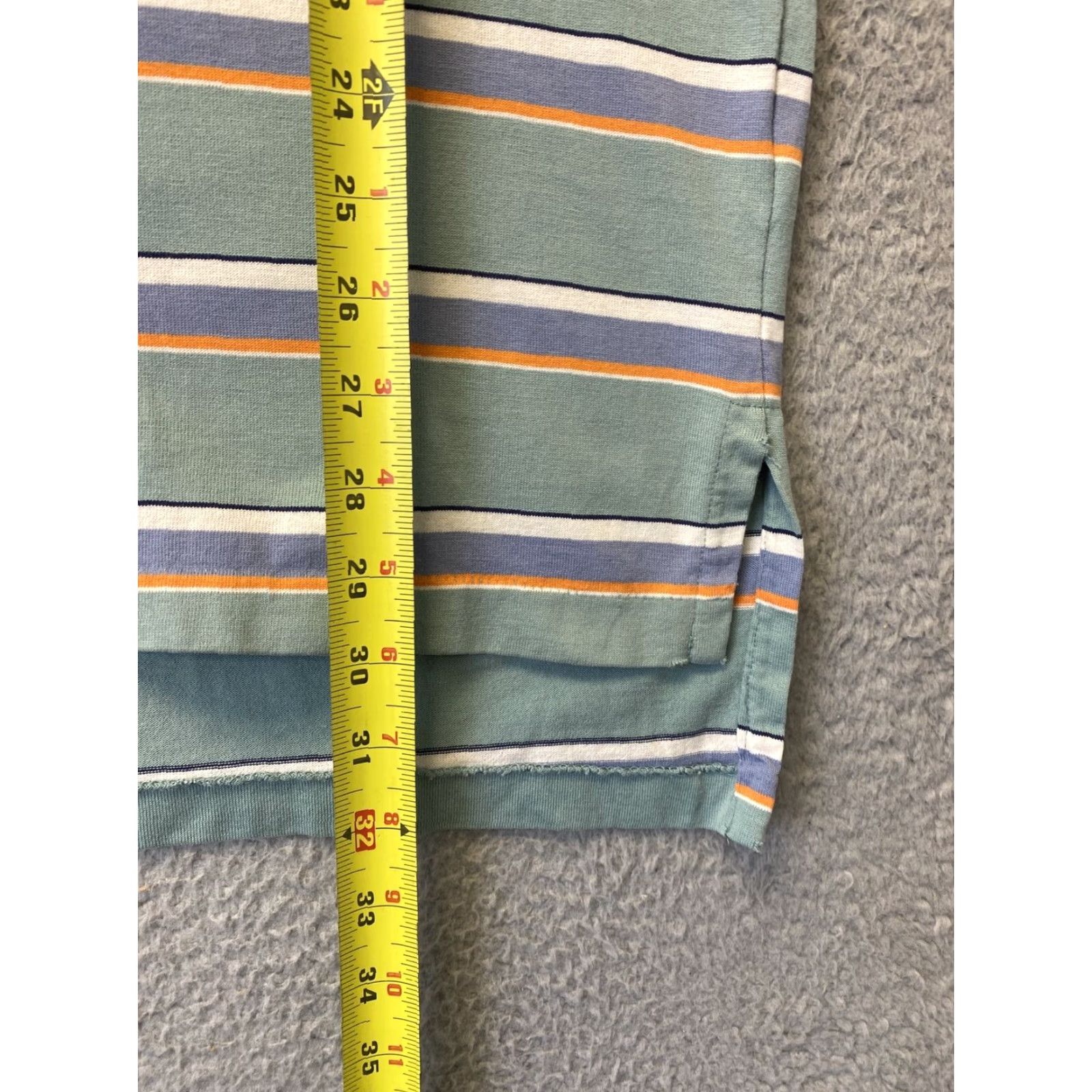 Ralph Lauren Polo Ralph Lauren Polo Shirt Adult L Green Pony Stripes Mens/110-41 Size US L / EU 52-54 / 3 - 5 Thumbnail