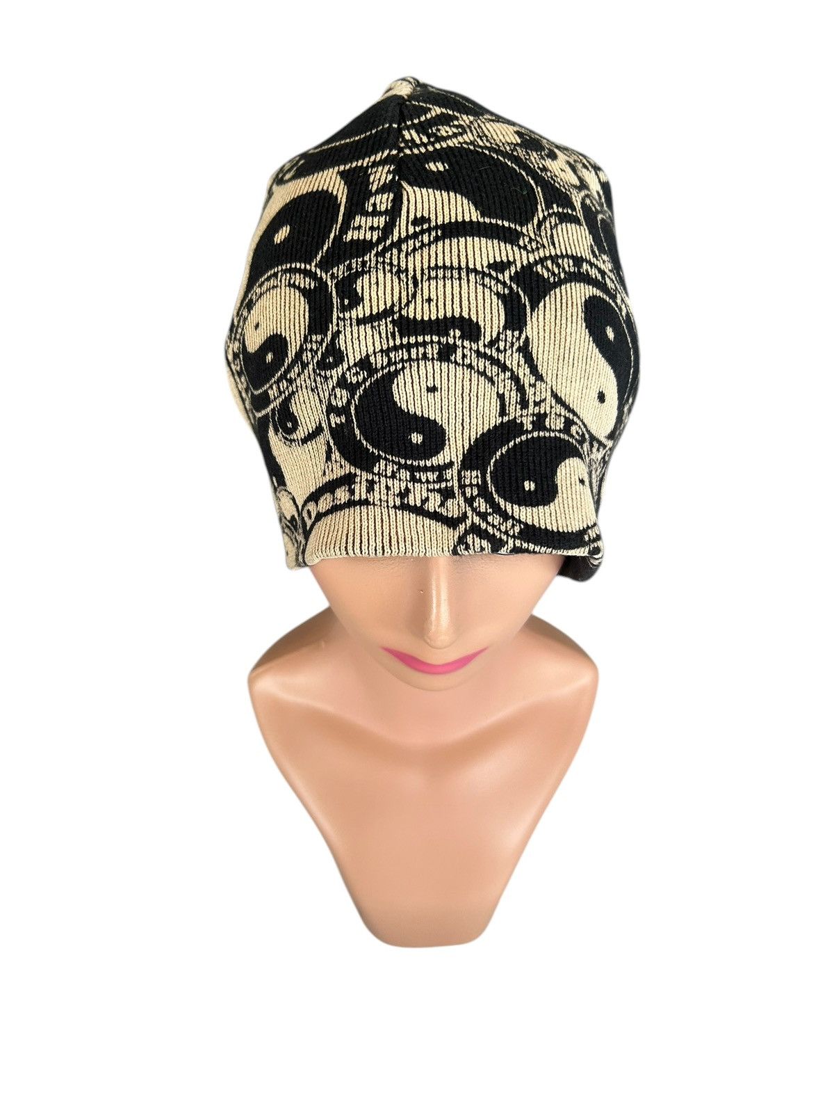 Japanese Brand × Kapital × Vintage T&C Sunfaded Design Vintage Full Print Beanie Hats Rare Size ONE SIZE - 4 Thumbnail