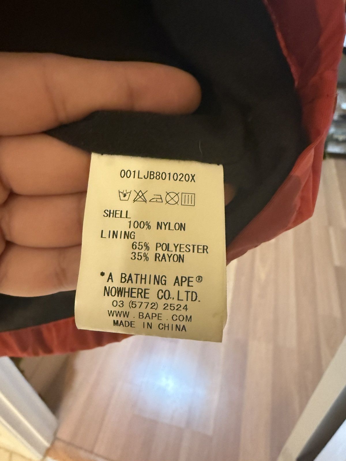 Bape Bape bathing ape college red camo college coach jacket M Size US M / EU 48-50 / 2 - 6 Thumbnail