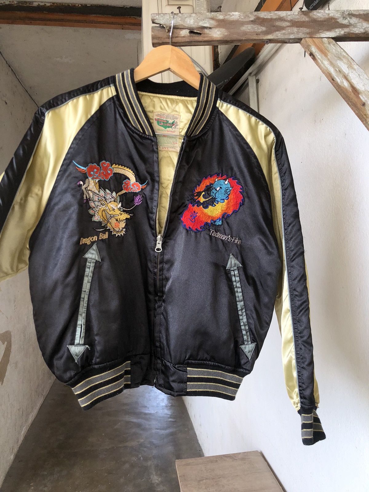 Vintage Vintage 90s Ted Company Embroidery Dragon Sukajan Jacket Size US XS / EU 42 / 0 - 10 Thumbnail
