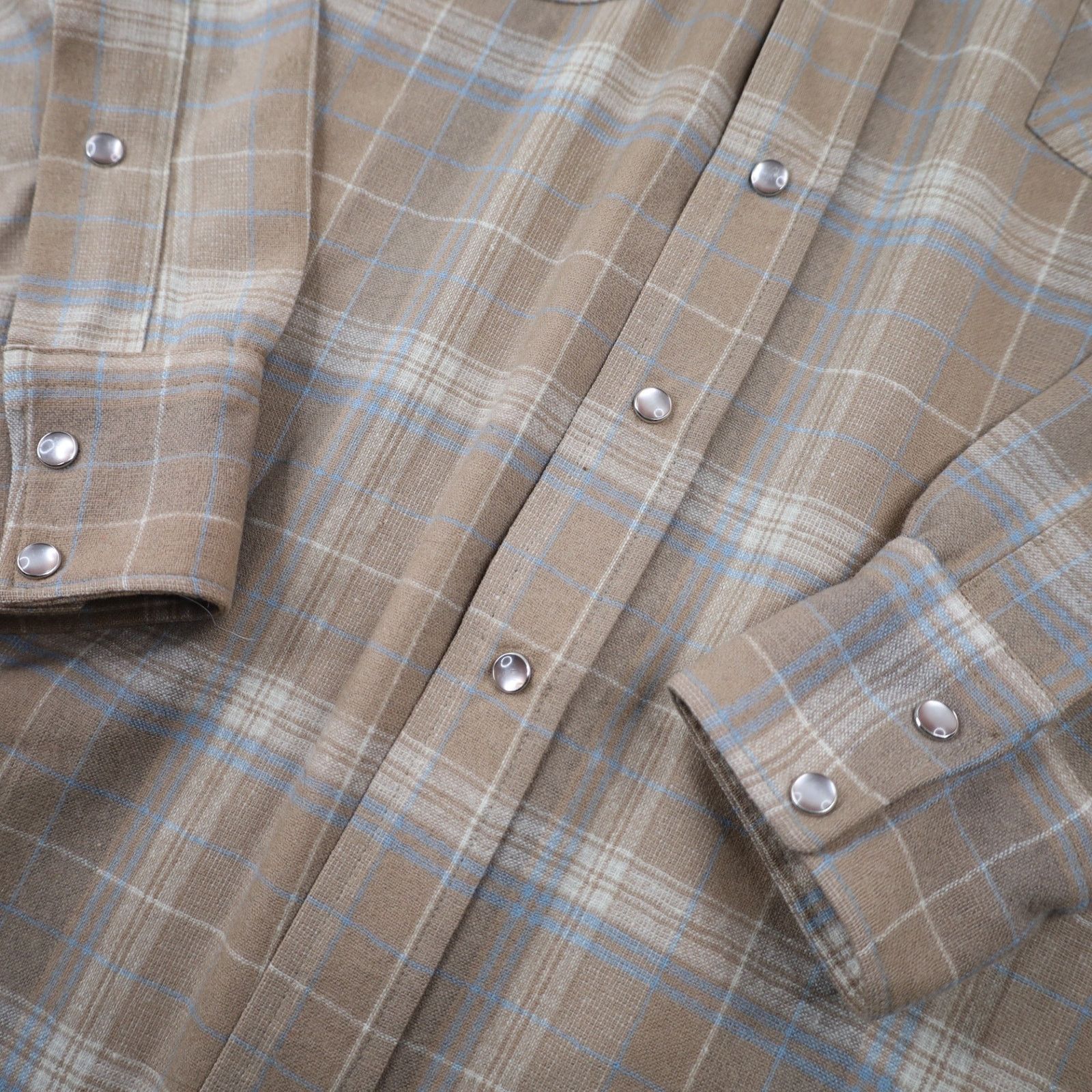 Pendleton × Vintage VTG Pendleton High Grade Westerwear Pearl Snap Flannel Shirt Size US L / EU 52-54 / 3 - 4 Thumbnail