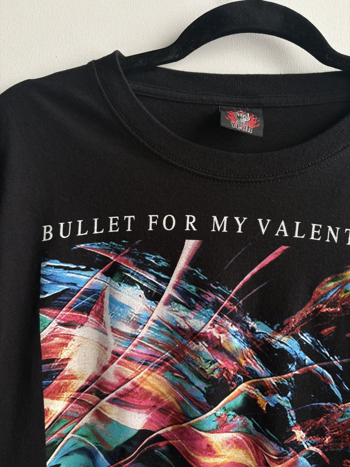 Band Tees Vintage Streetwear Bullet for my Valentine Rock Band T-shirt Size US XL / EU 56 / 4 - 6 Thumbnail