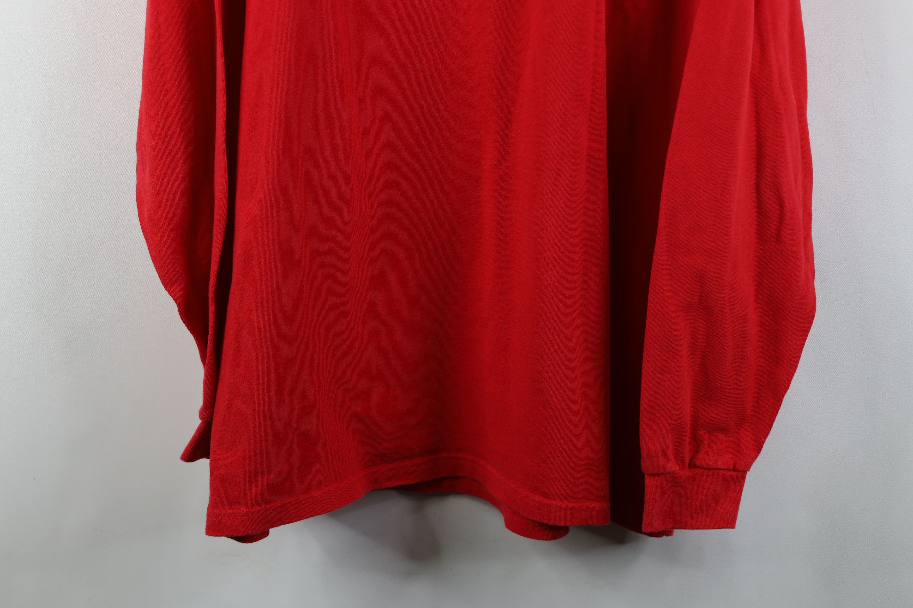 Nike Vintage Nike Swoosh Ohio State University Mock Neck T-Shirt Size US XL / EU 56 / 4 - 3 Thumbnail