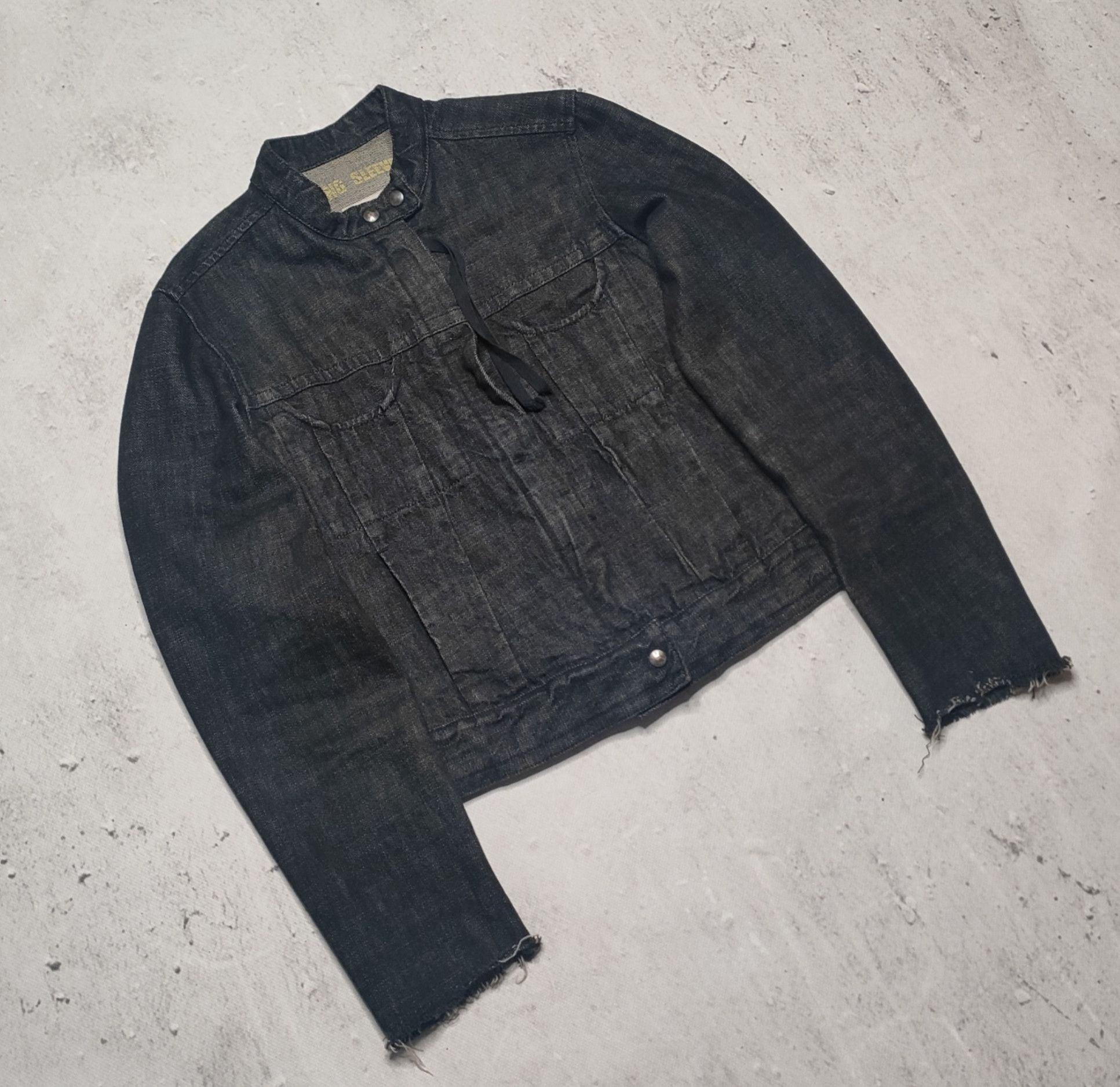 Maison Margiela Maison Margiela vintage old line six 2002SS denim jacket Size S / US 4 / IT 40 - 2 Thumbnail