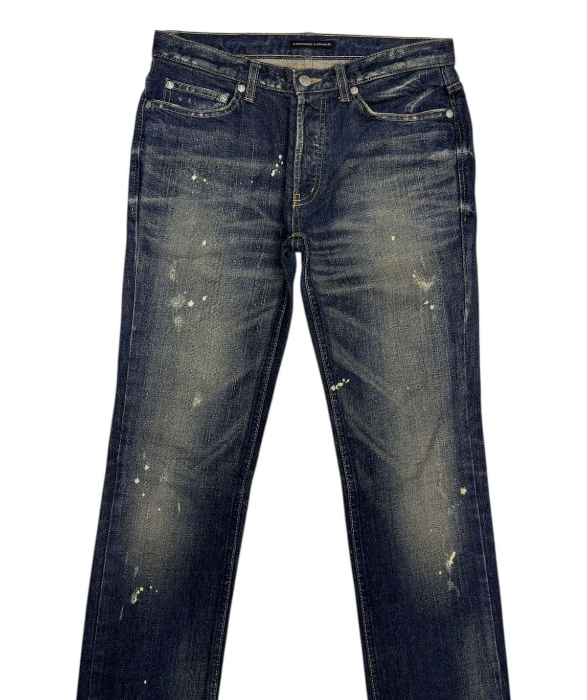 Lounge Lizard × Tornado Mart × Undercover Skinny Jeans Lounge Lizard Punk Rock Denim Jeans Size US 30 / EU 46 - 5 Thumbnail