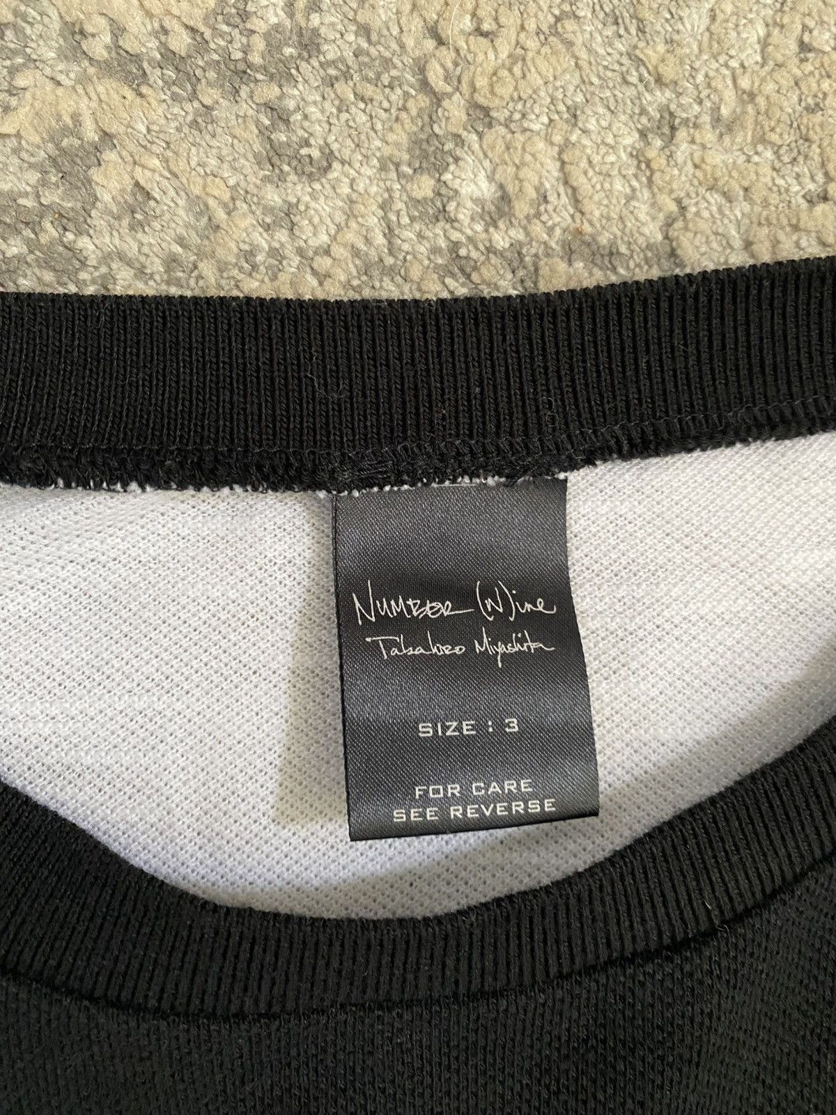 Number (N)ine SS04 Diagonal Color Blocked Long Sleeve Size US M / EU 48-50 / 2 - 2 Thumbnail