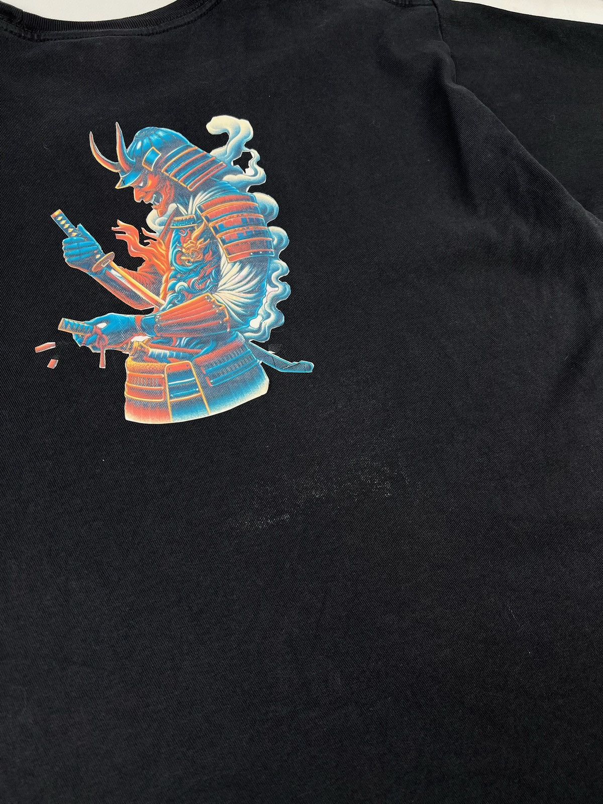 Japanese Brand Vintage Stussy Samurai Tee Size US M / EU 48-50 / 2 - 6 Thumbnail