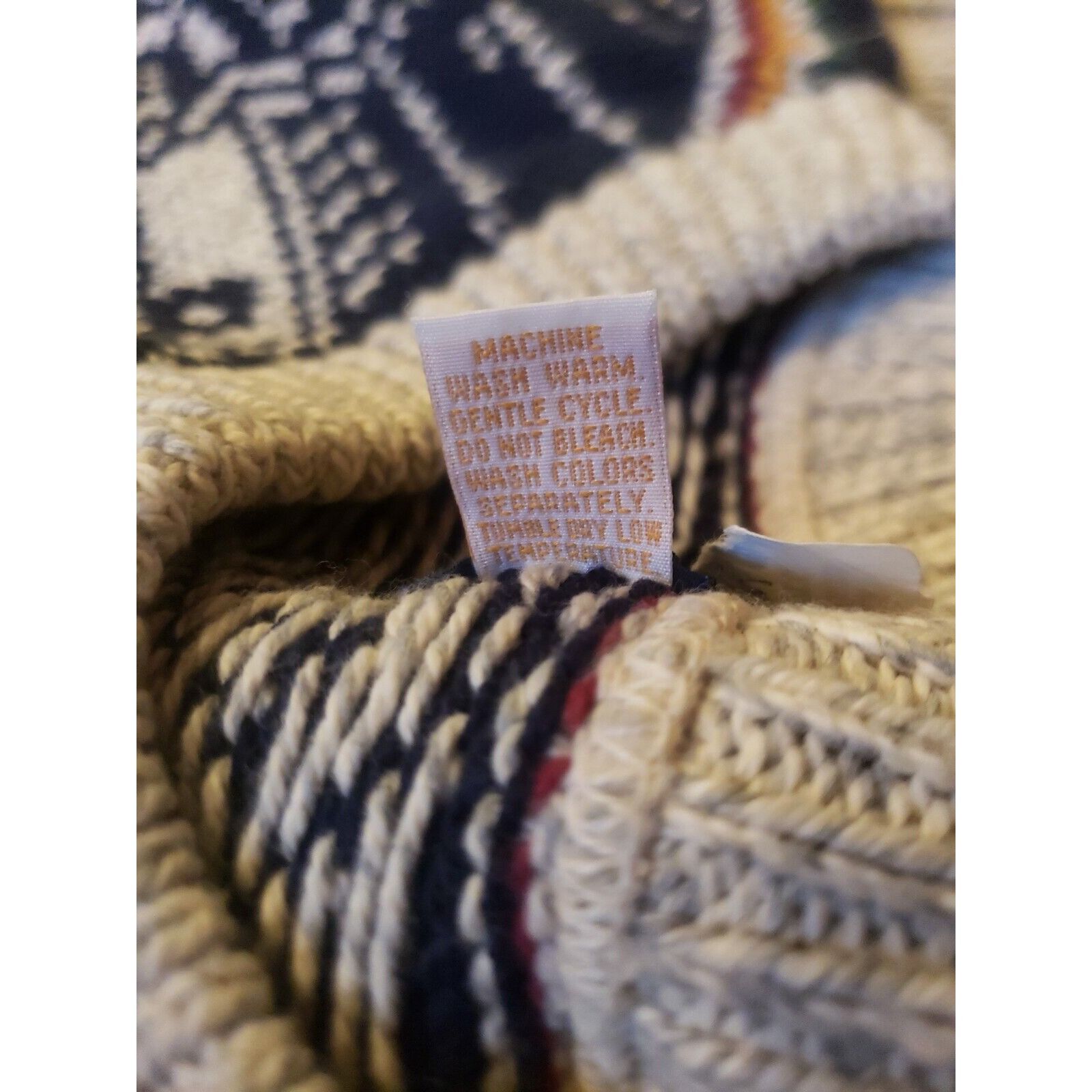 Other Vtg Fair Isle Ski Sweater Mens L USA Made Nordic Cotton Crew Size US L / EU 52-54 / 3 - 9 Thumbnail