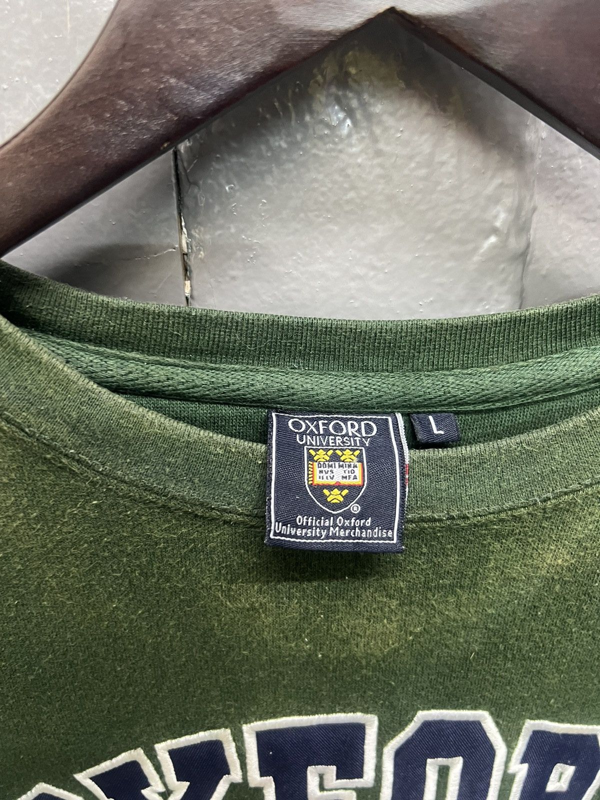 Vintage Vintage Oxford University Crewneck Sweatshirt Size US L / EU 52-54 / 3 - 6 Thumbnail