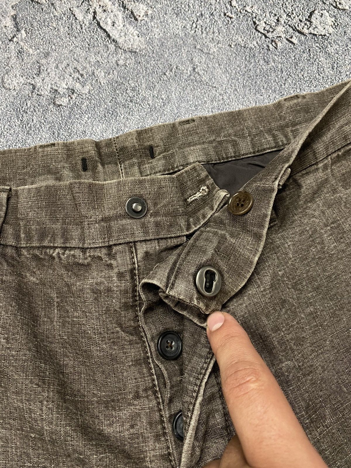 Prada Prada Milano Tight Fit Rare Washed Cotton Jeans Pants Size US 35 - 5 Thumbnail