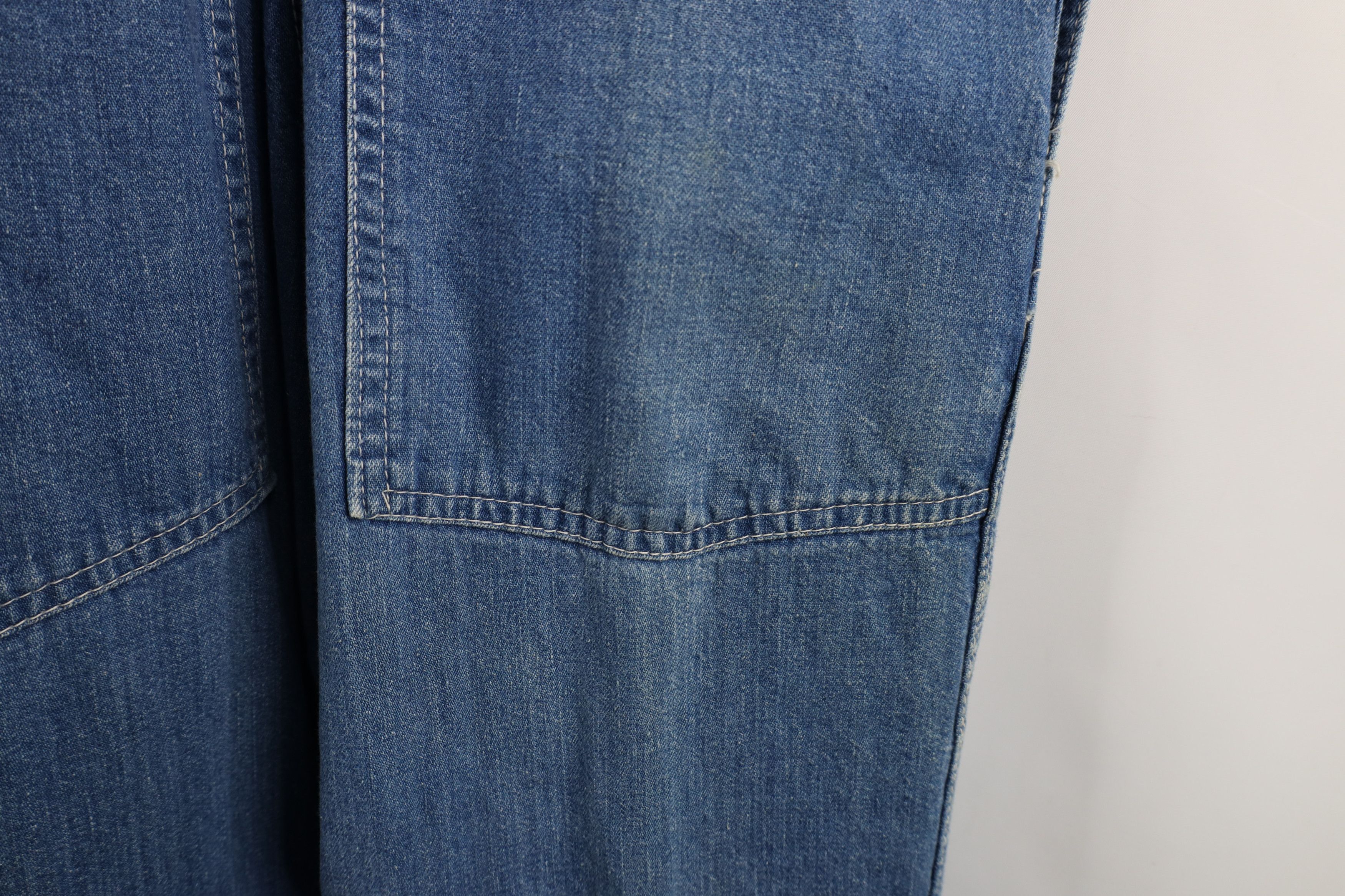 Oshkosh Vintage 60s OshKosh B'Gosh Vestbak Union Made Denim Overalls Size US 30 / EU 46 - 20 Thumbnail