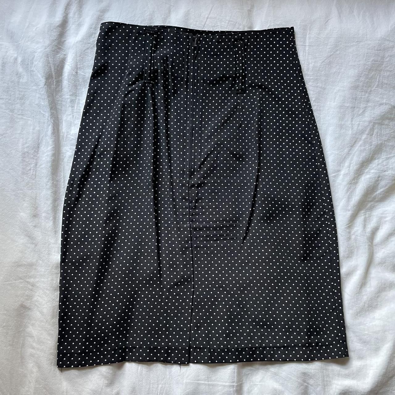 Vintage Vintage 90s Polka Dot Midi Skirt Size 27" / US 4 / IT 40 - 7 Thumbnail