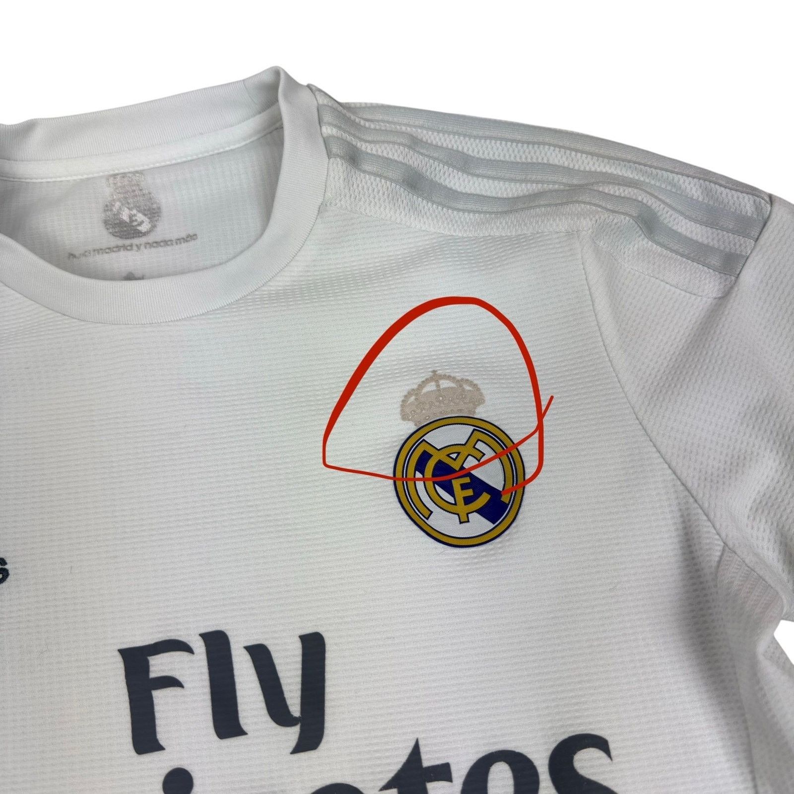 Adidas Adidas Climacool Men's White Real Madrid CF Football Jersey Size US S / EU 44-46 / 1 - 4 Thumbnail