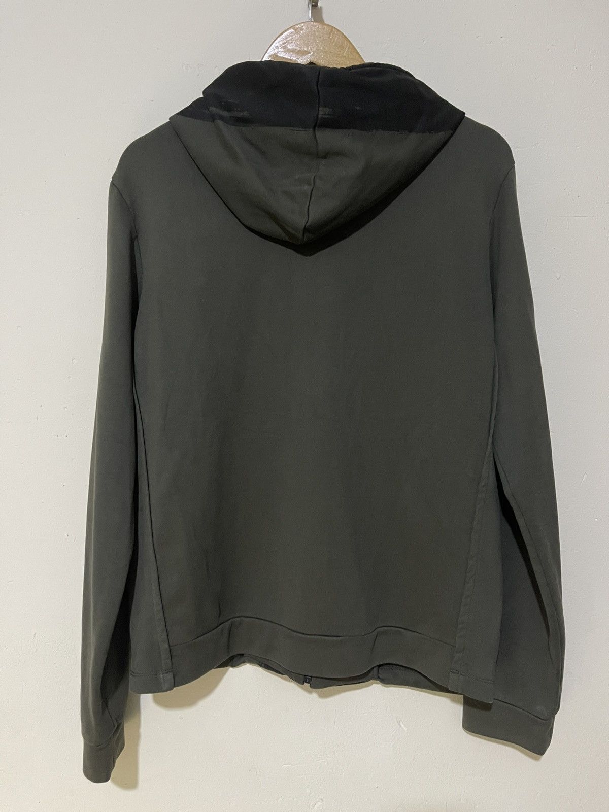 Balenciaga Balenciaga Brush stroke print hoodie in dark green Size US XL / EU 56 / 4 - 14 Thumbnail