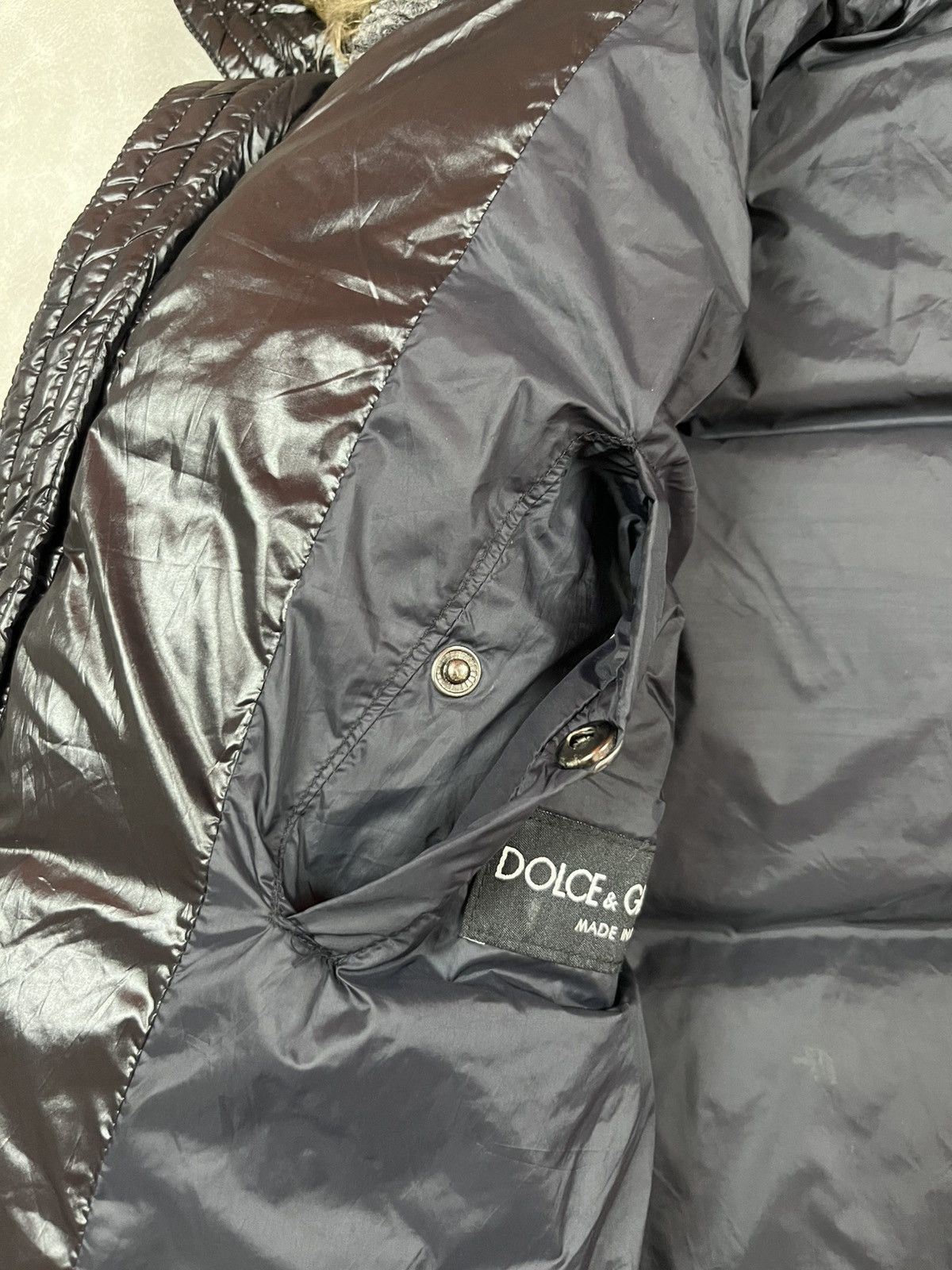 Dolce & Gabbana D&G puffer fur jacket Size US M / EU 48-50 / 2 - 10 Thumbnail