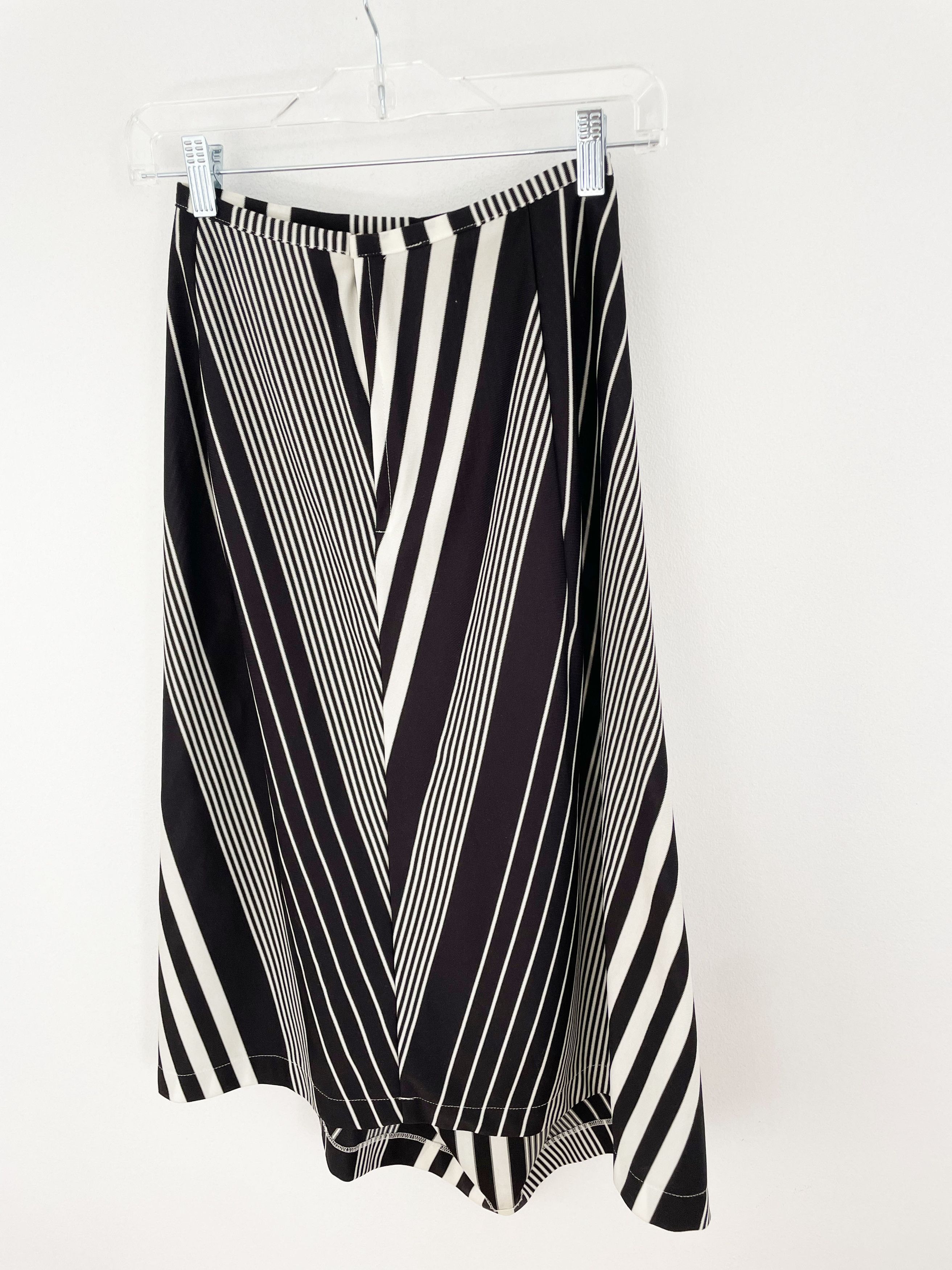 Comme des Garcons 1995 Striped Maxi Skirt Size 24" / US 00 / IT 34 - 2 Thumbnail