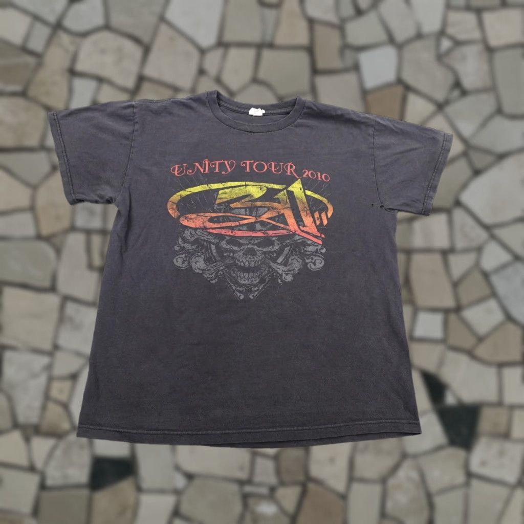 Vintage 311 Unity Tour Shirt Mens Medium Black The Offspring Pepper Band Tour Tee 2010 Size US M / EU 48-50 / 2 - 1 Thumbnail