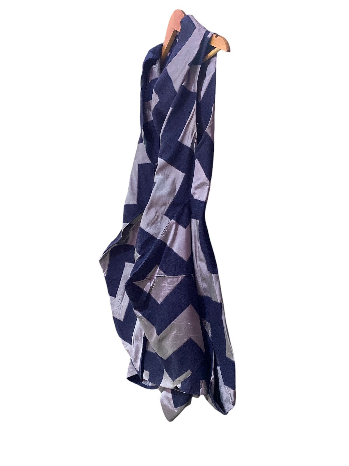 Issey Miyake Rare Aw10 Issey Miyake Origami Jacquard Patchwork Collection Size M / US 6-8 / IT 42-44 - 5 Thumbnail