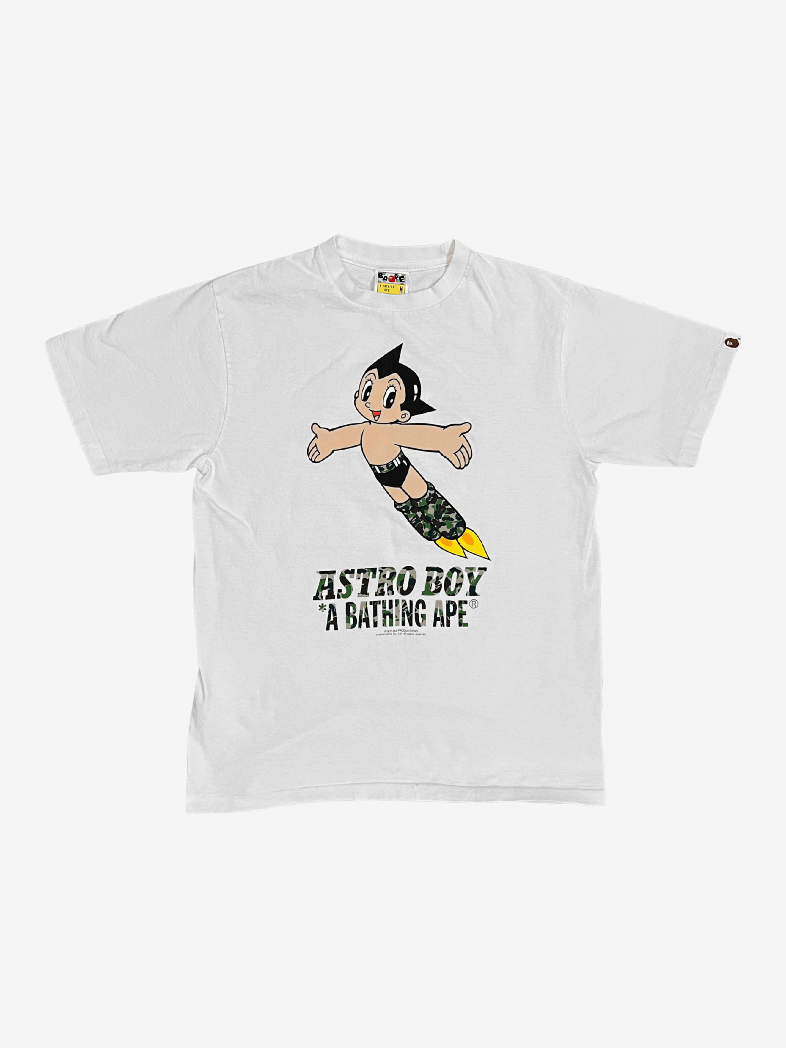 Bape A Bathing Ape x Astro Boy White T-Shirt Size US M / EU 48-50 / 2 - 1 Thumbnail