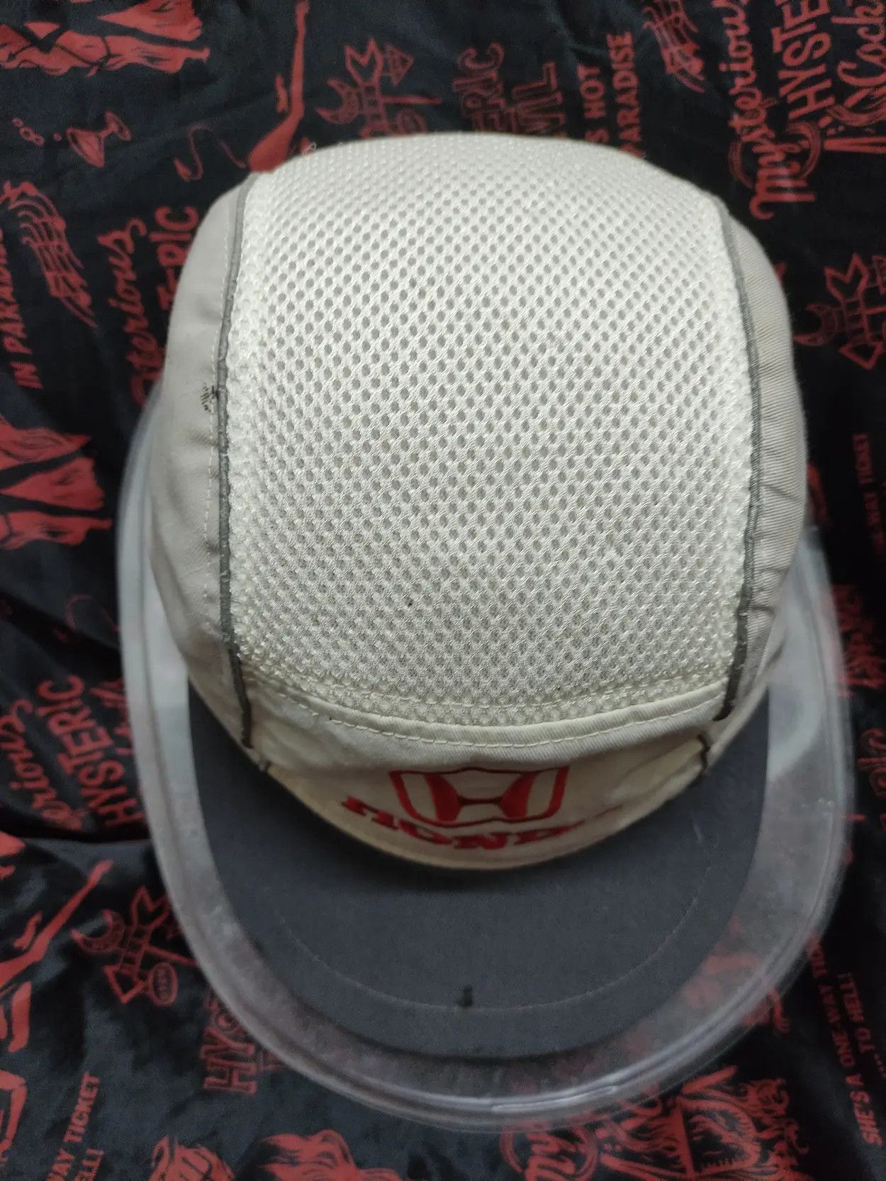 Honda × Vintage HONDA BIG LOGO VINTAGE 4 PANEL CAP Size ONE SIZE - 4 Thumbnail
