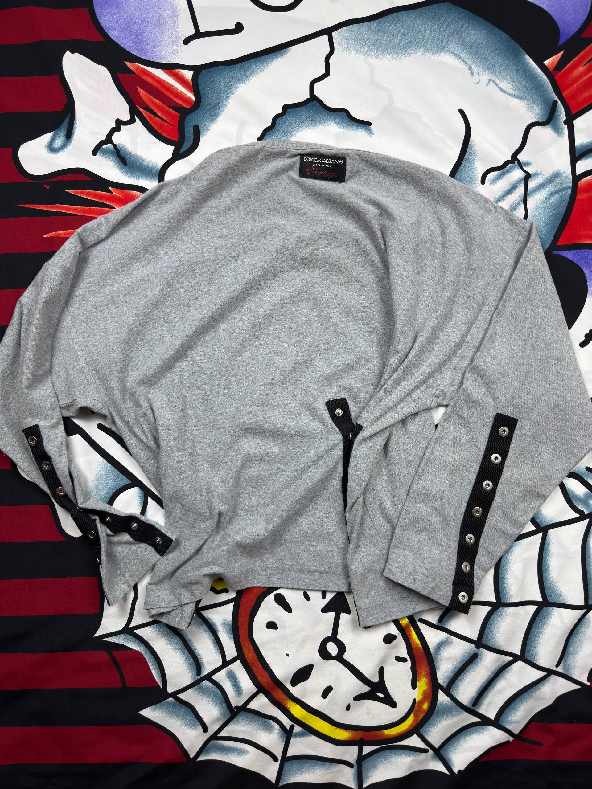 Dolce & Gabbana Dolce&Gabbana Avant Garde sweatshirt Asymmetrical Size 42 l Size L / US 10 / IT 46 - 2 Thumbnail