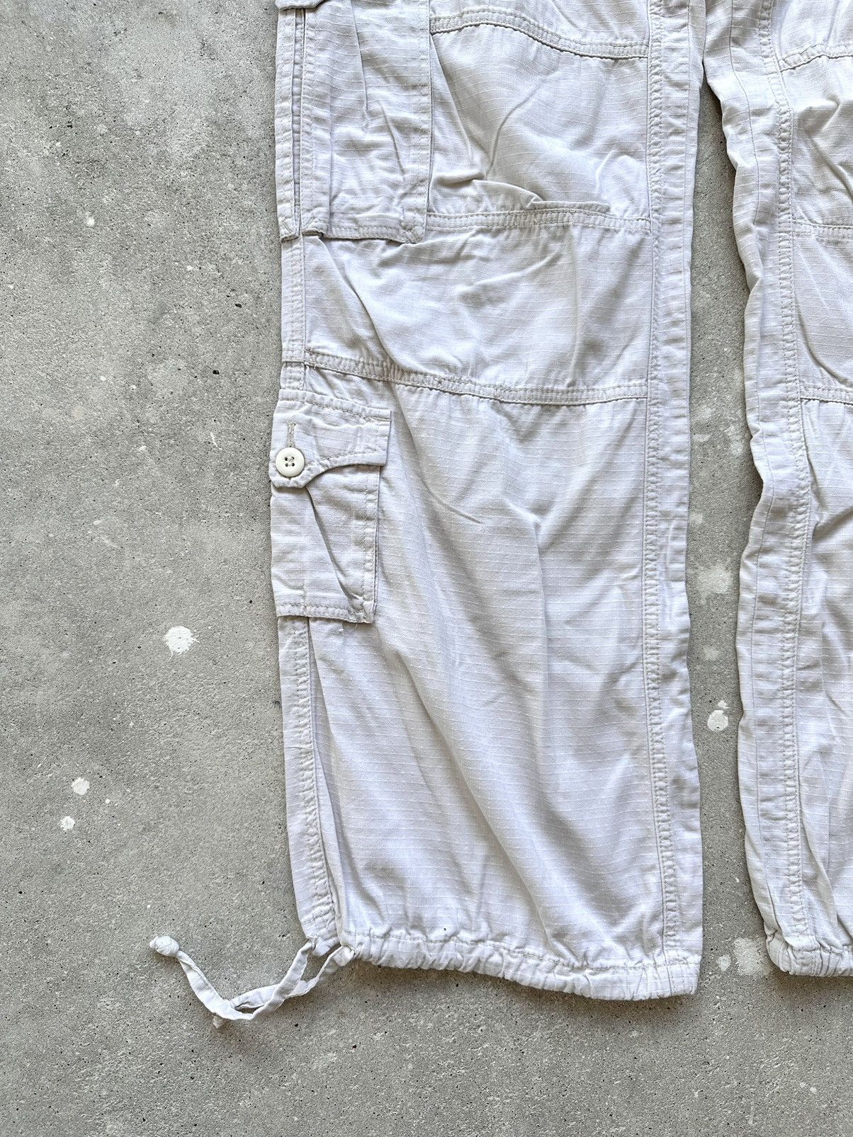 Japanese Brand × Vintage Vintage Fishbone Cargo Pants Size US 32 / EU 48 - 9 Thumbnail