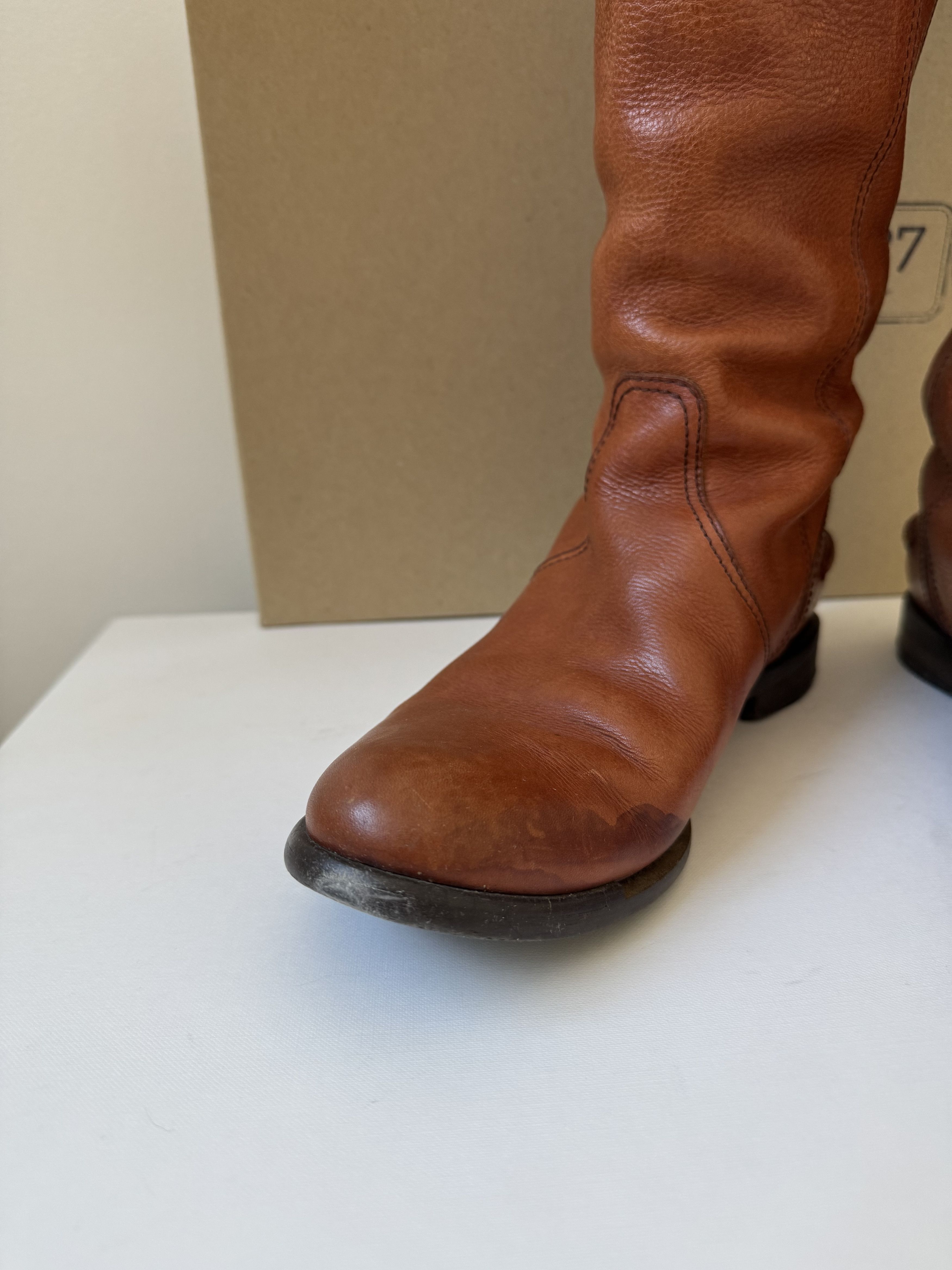 Madewell Madewell Archive Leather Boot Size US 7.5 / IT 37.5 - 5 Thumbnail